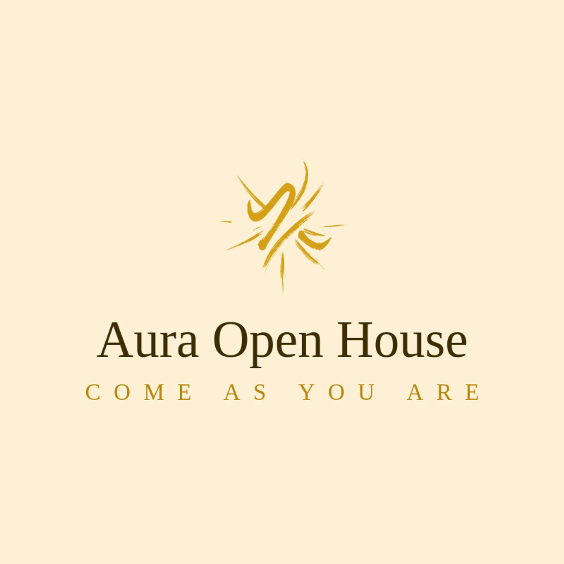Aura Open House logo for aura