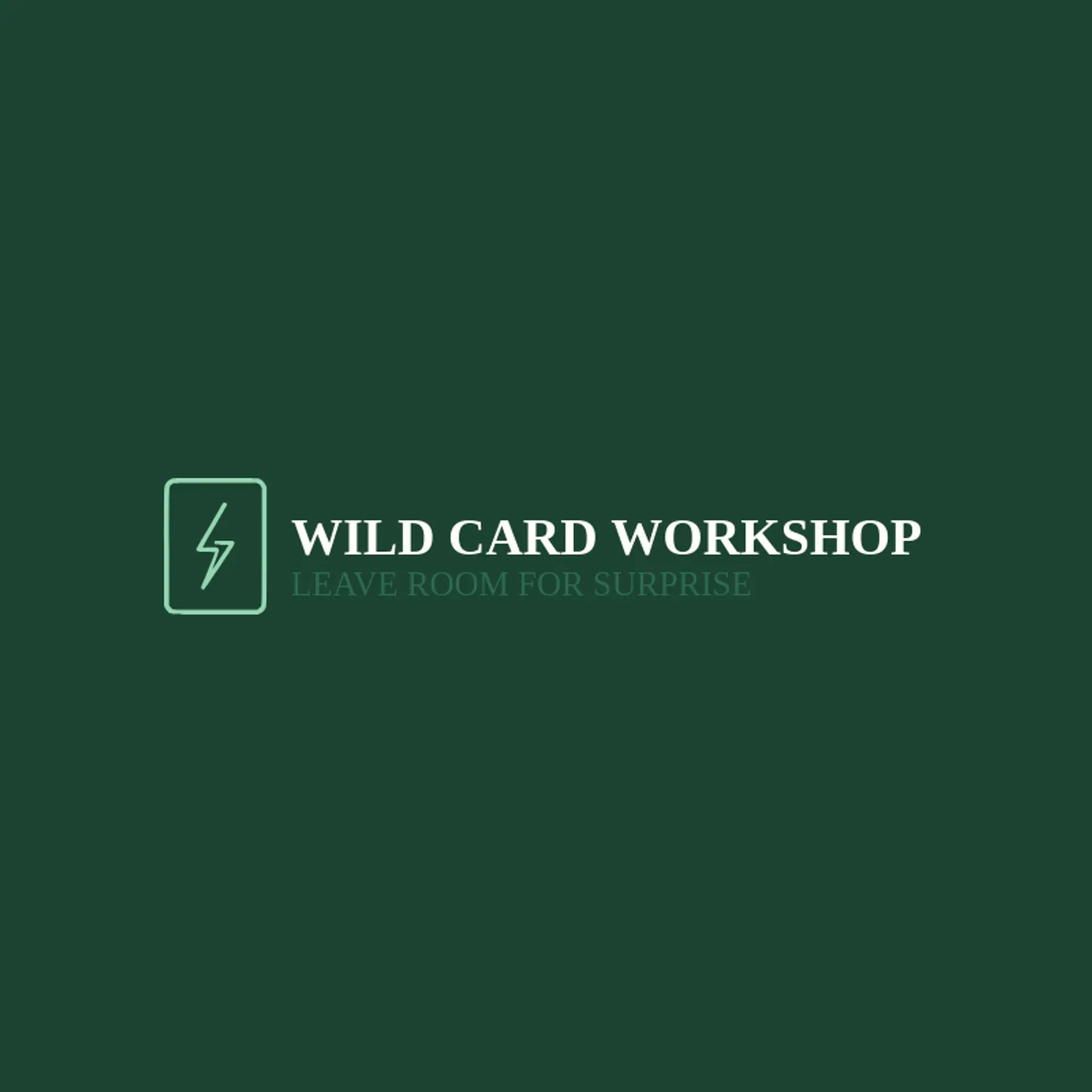 Wild Card Workshop logo for playing cards
