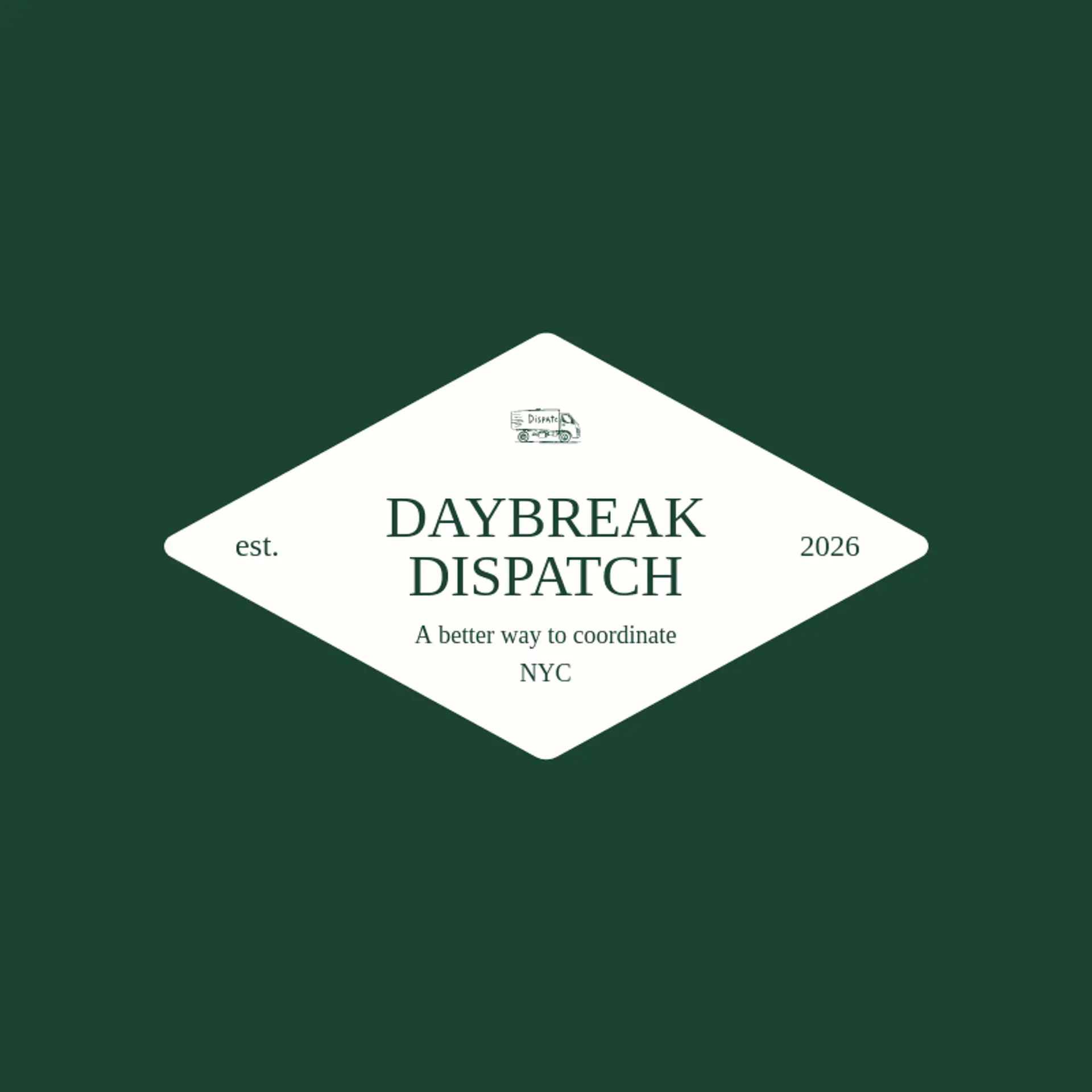 Daybreak Dispatch logo for dispatch