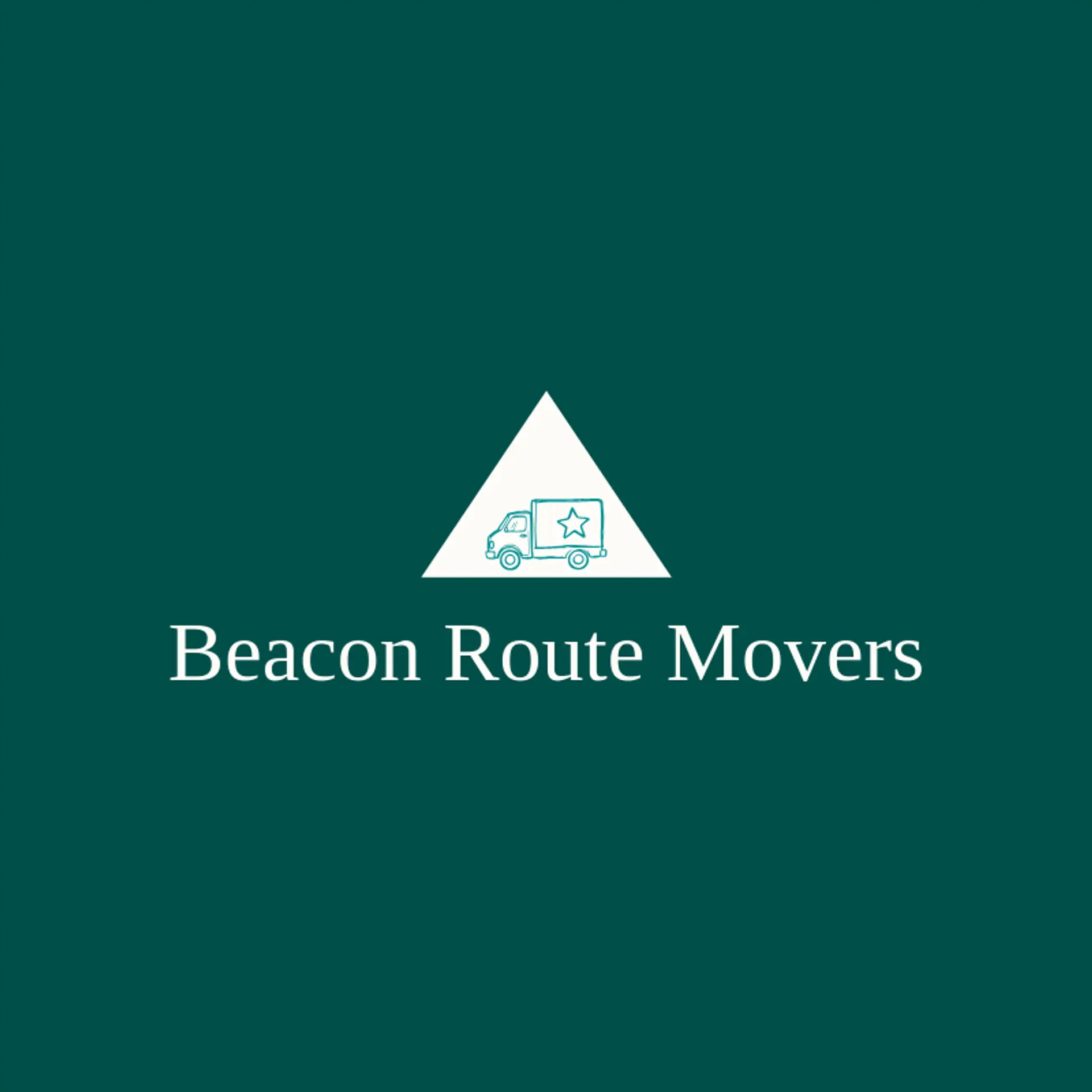Beacon Route Movers logo for box truck