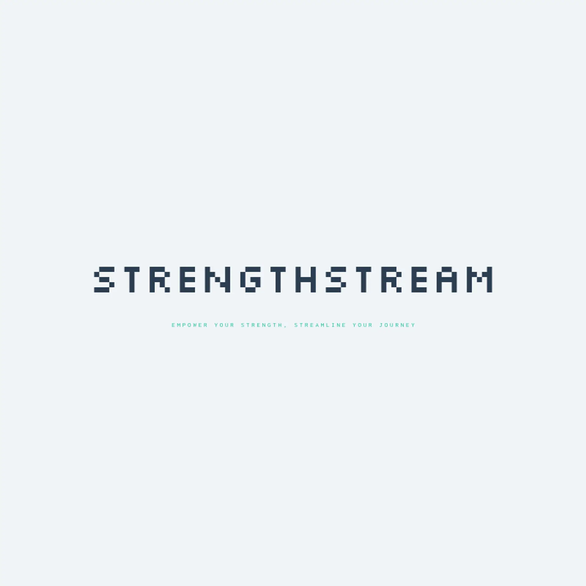 StrengthStream logo for fitness app