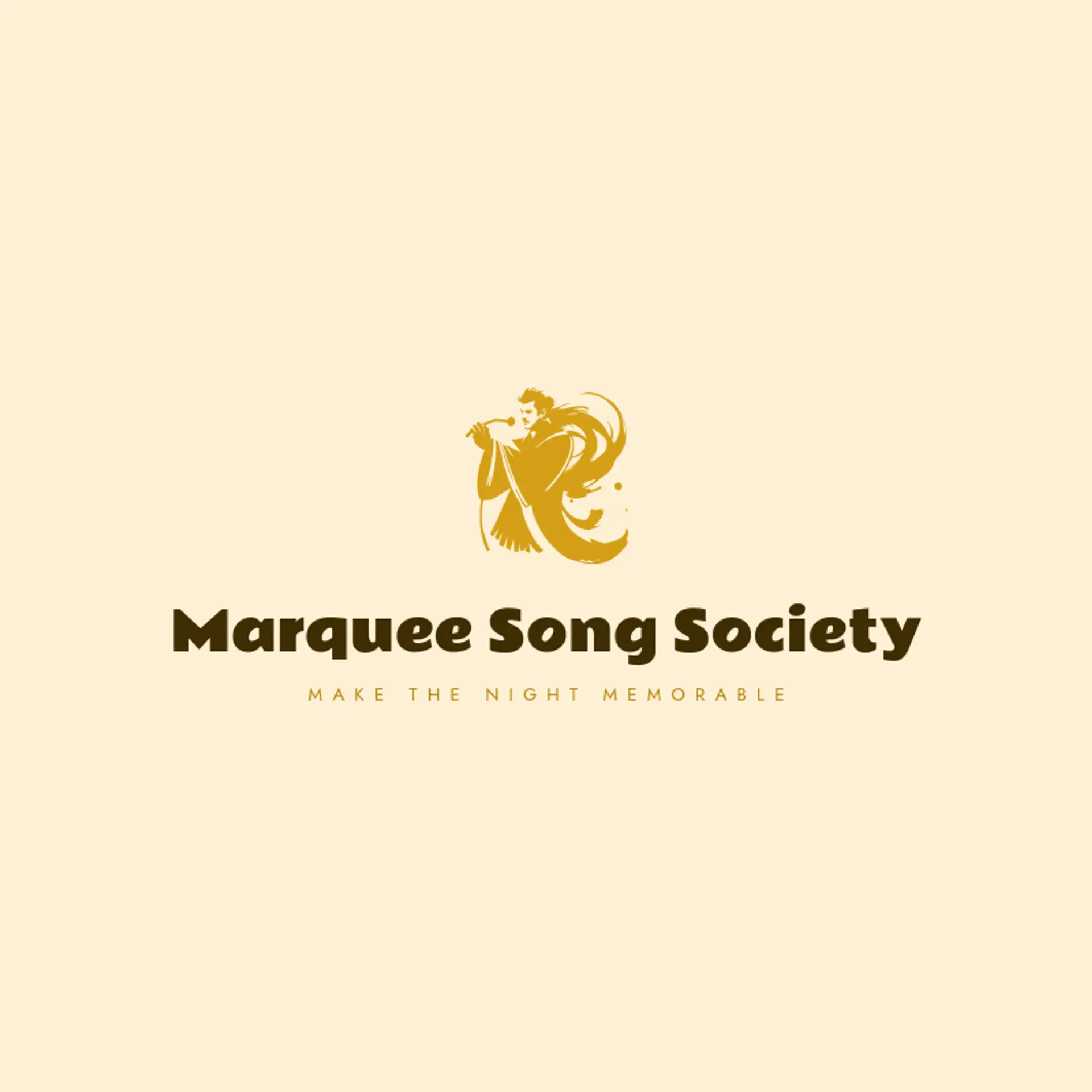 Marquee Song Society logo for opera
