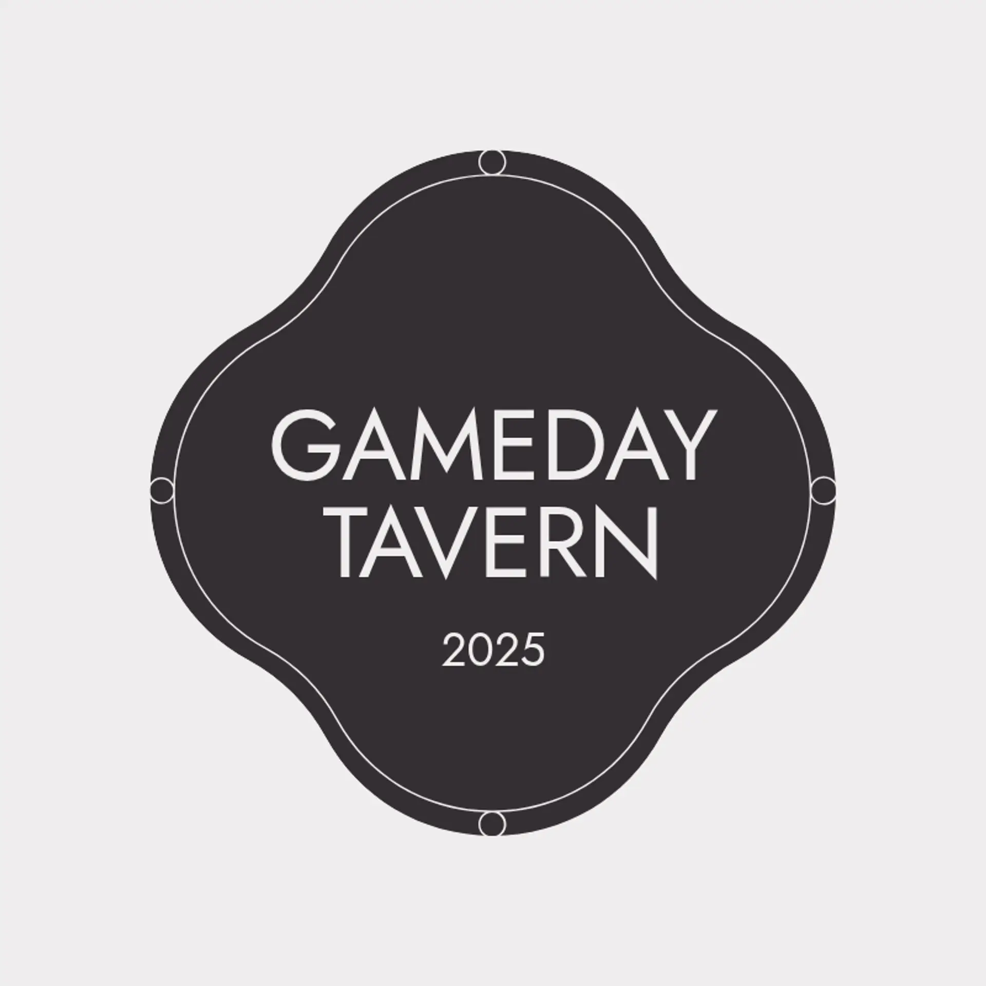 GameDay Tavern logo for sports bar