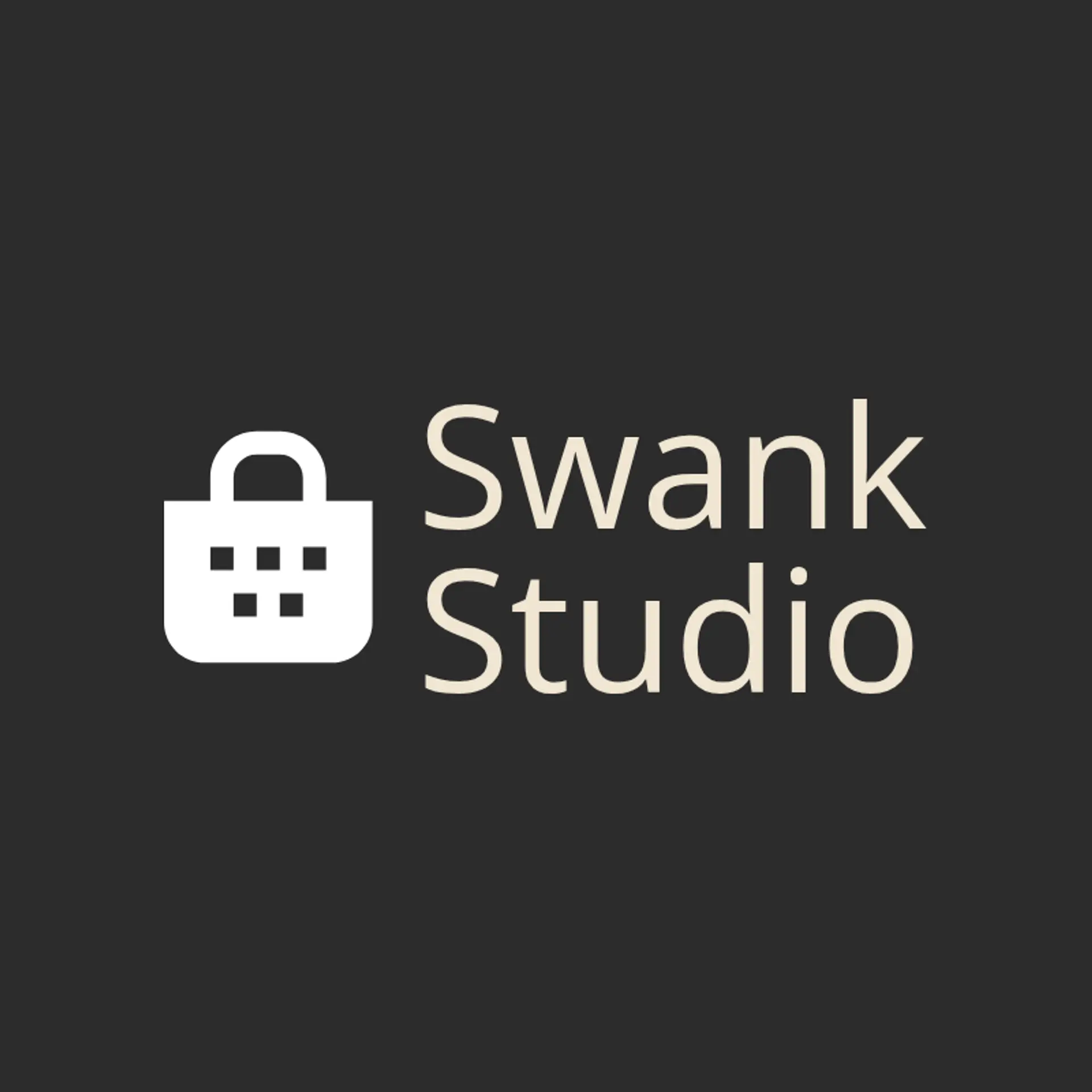Swank Studio logo for fashion line