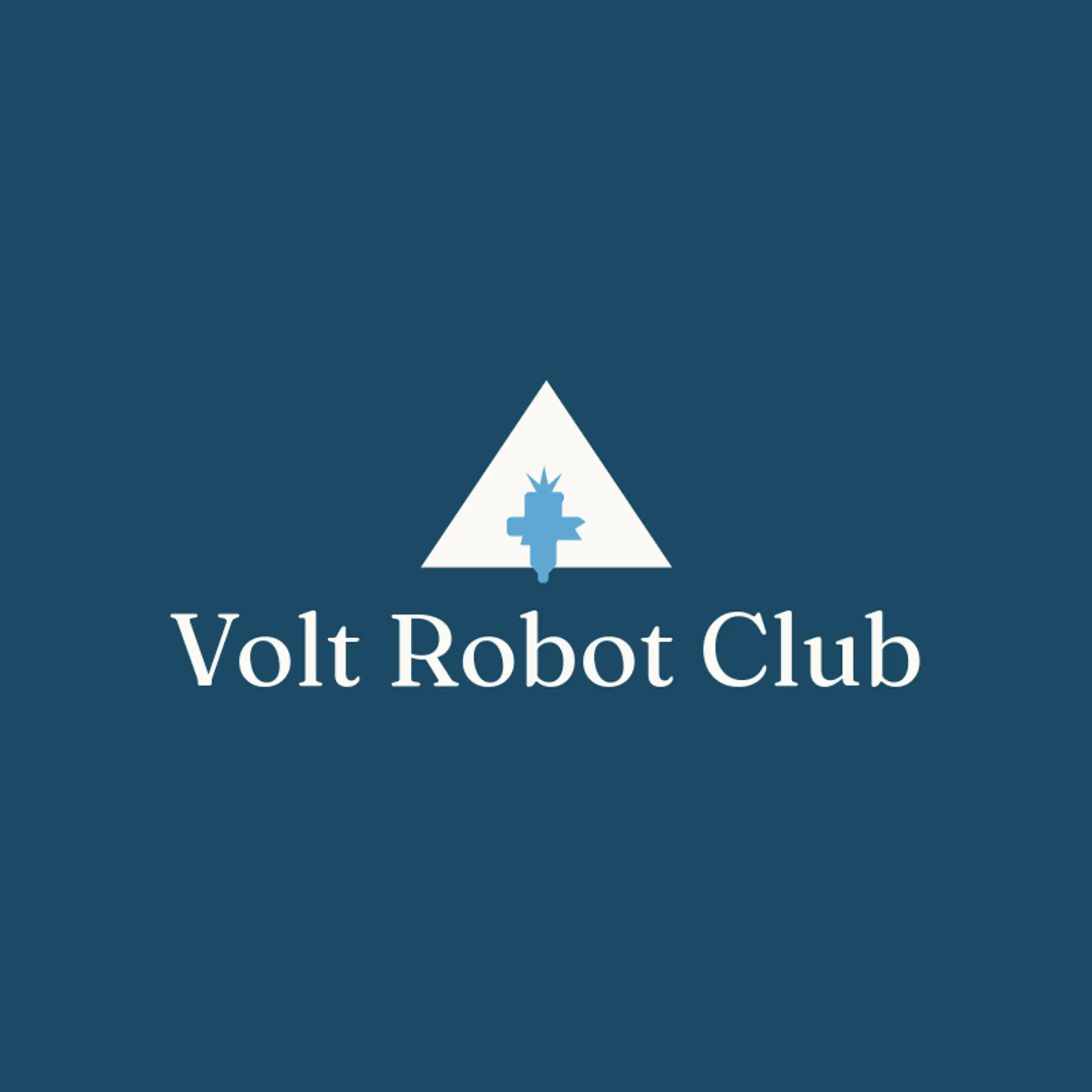 Volt Robot Club logo for robot