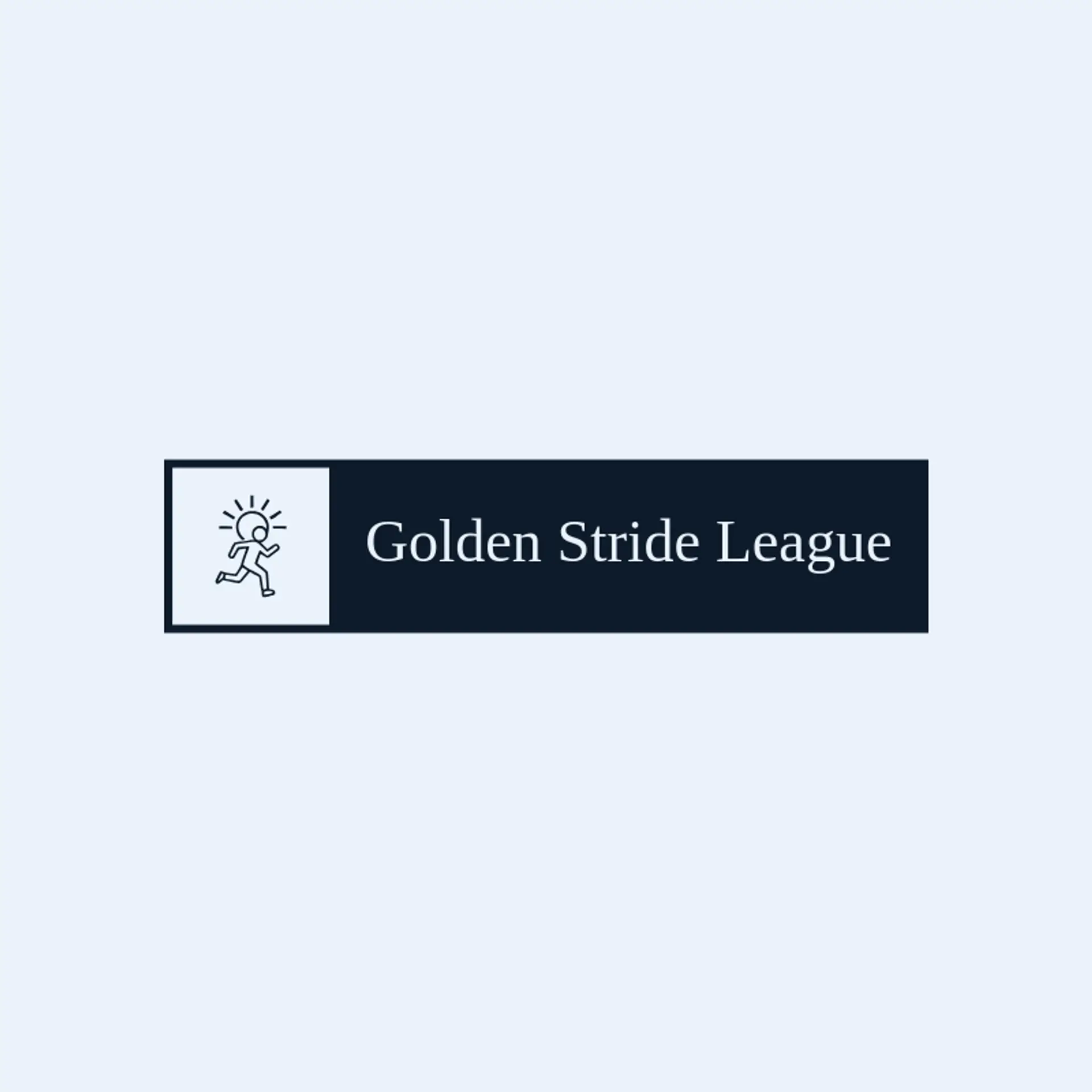 Golden Stride League logo for olympic