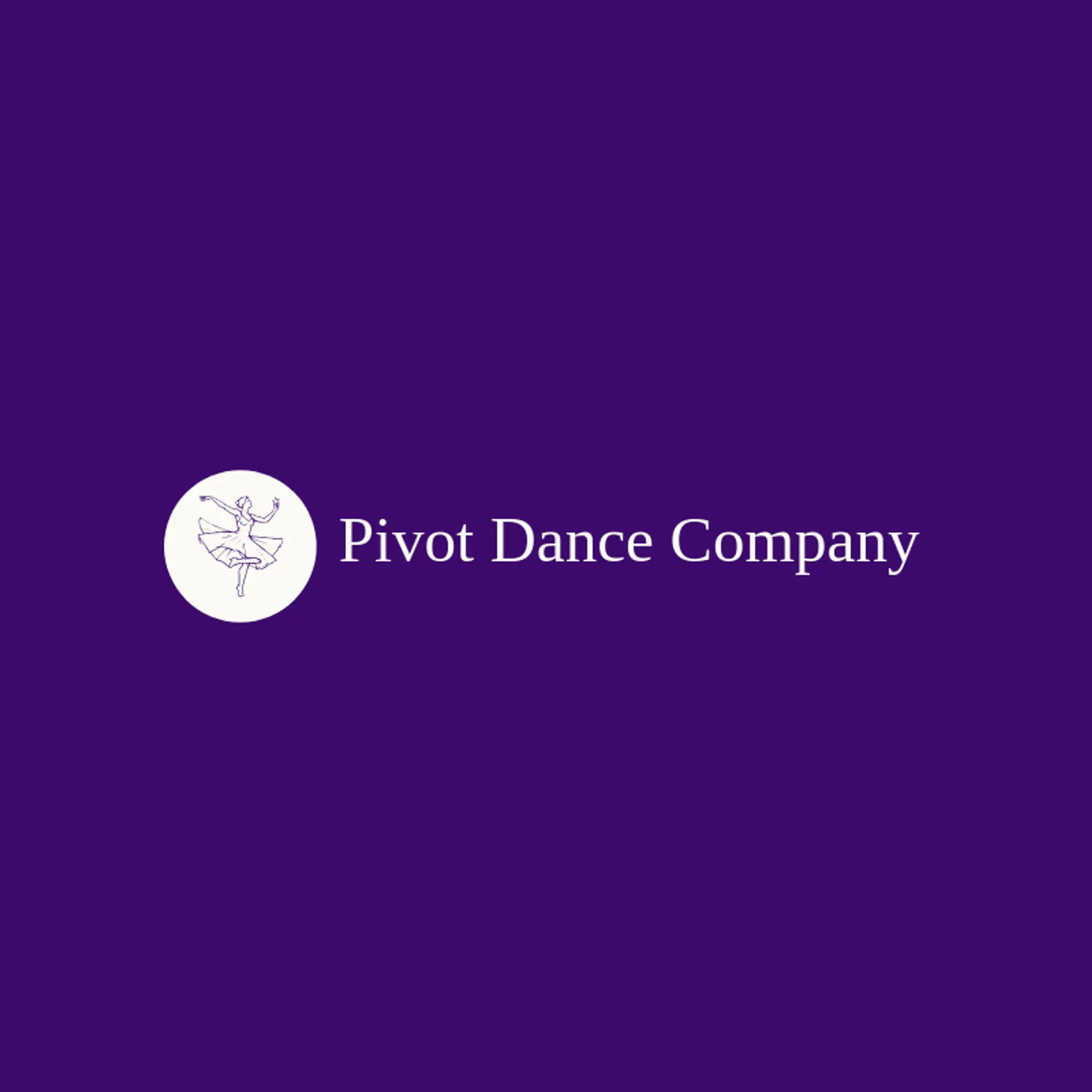 Pivot Dance Company logo for dance studio