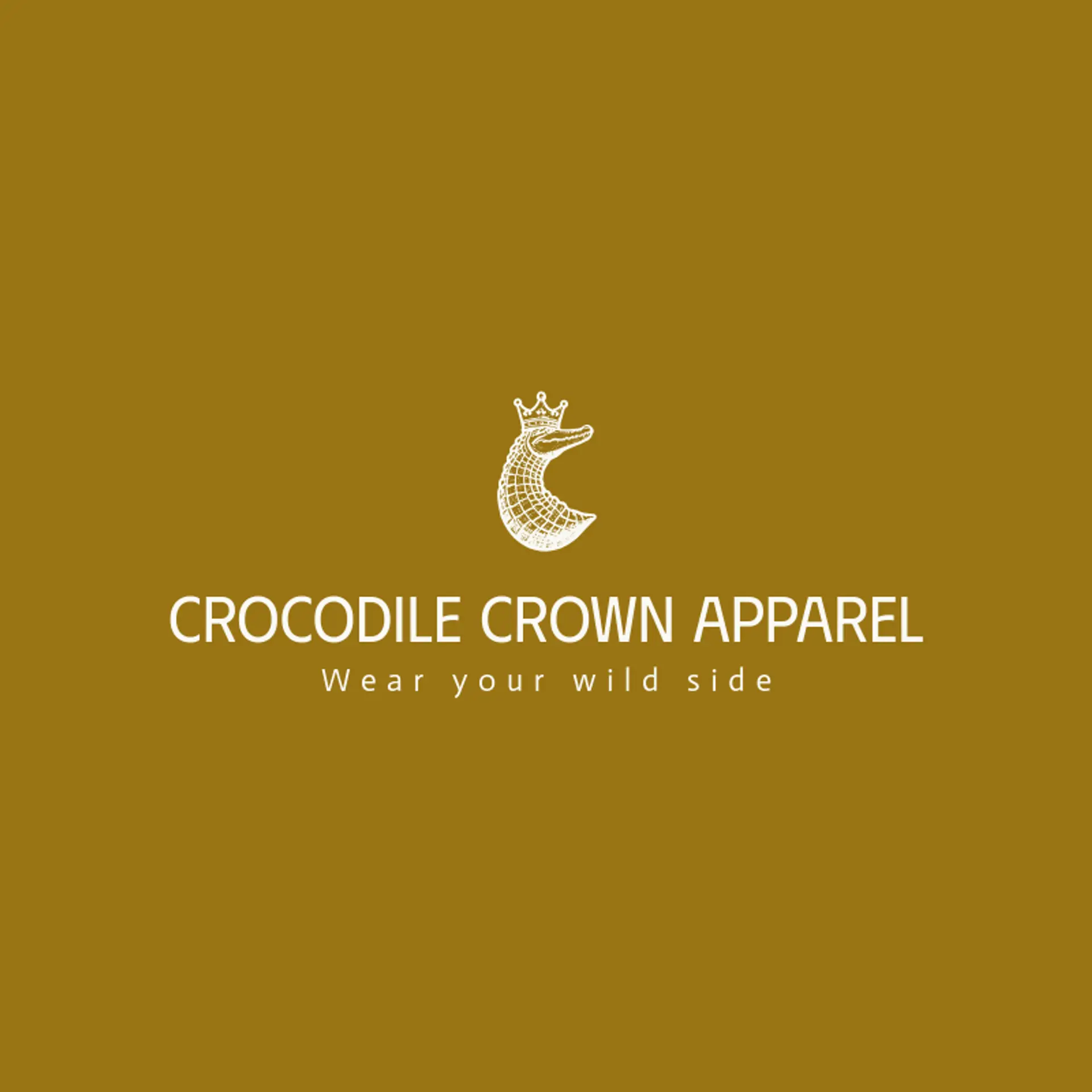 Crocodile Crown Apparel logo for crocodile