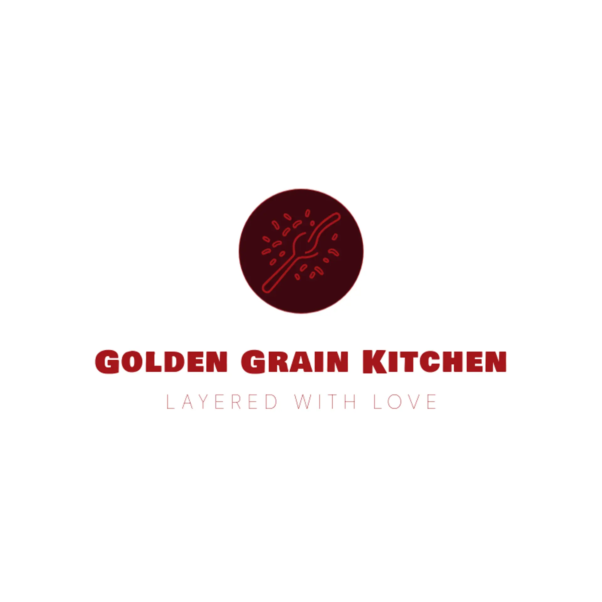 Golden Grain Kitchen logo for biryani