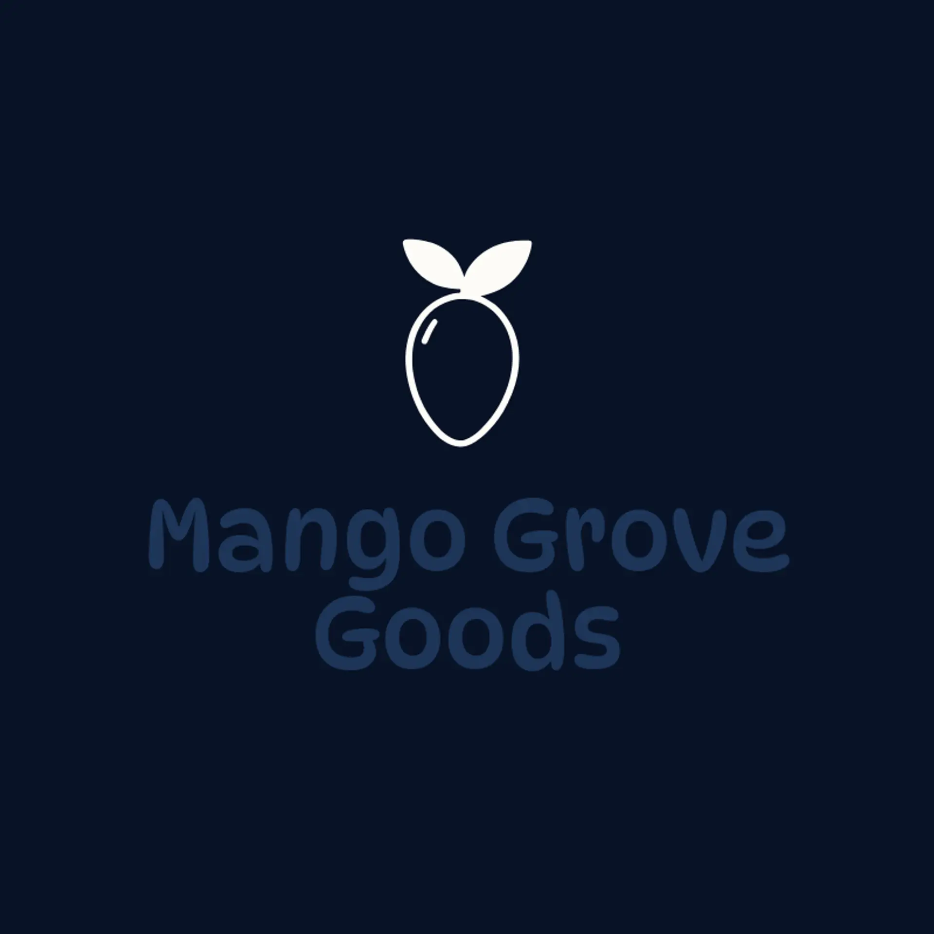 Mango Grove Goods logo for mango