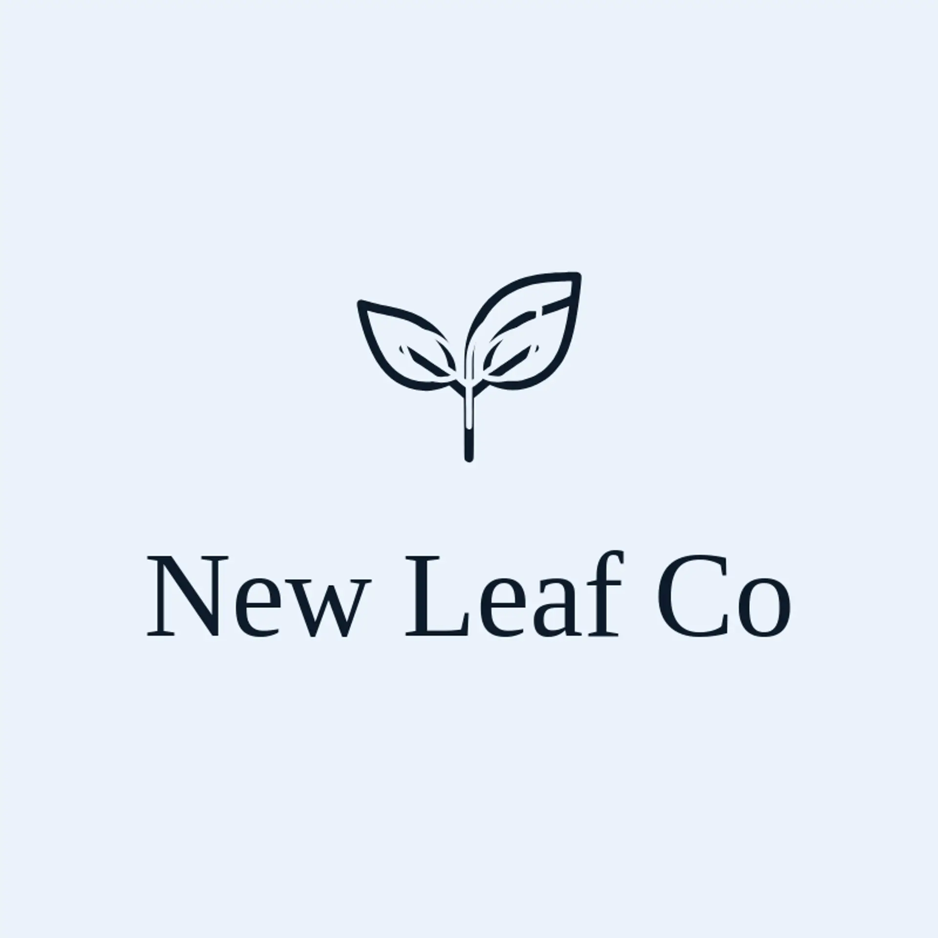 New Leaf Co logo for spring