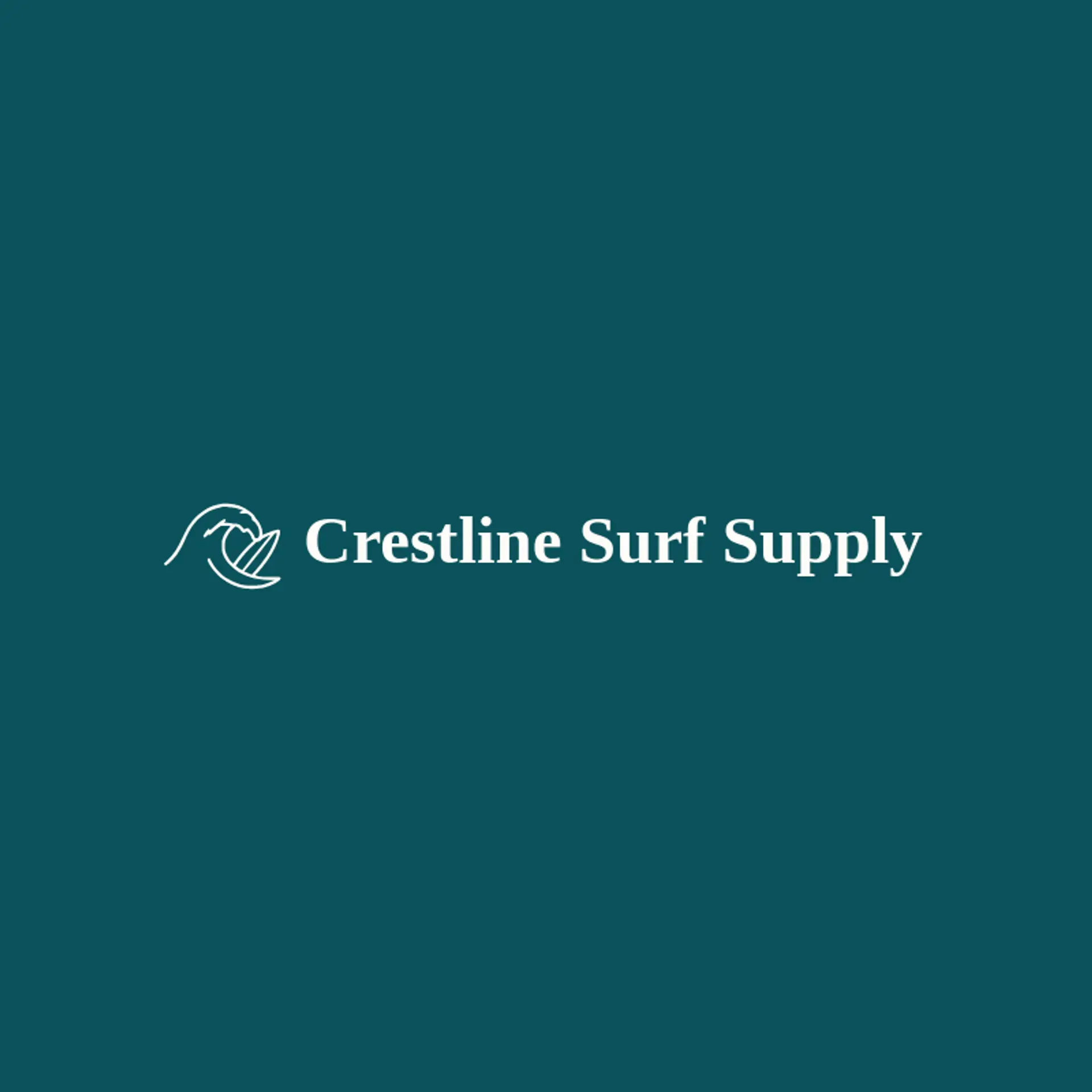 Crestline Surf Supply logo for tsunami