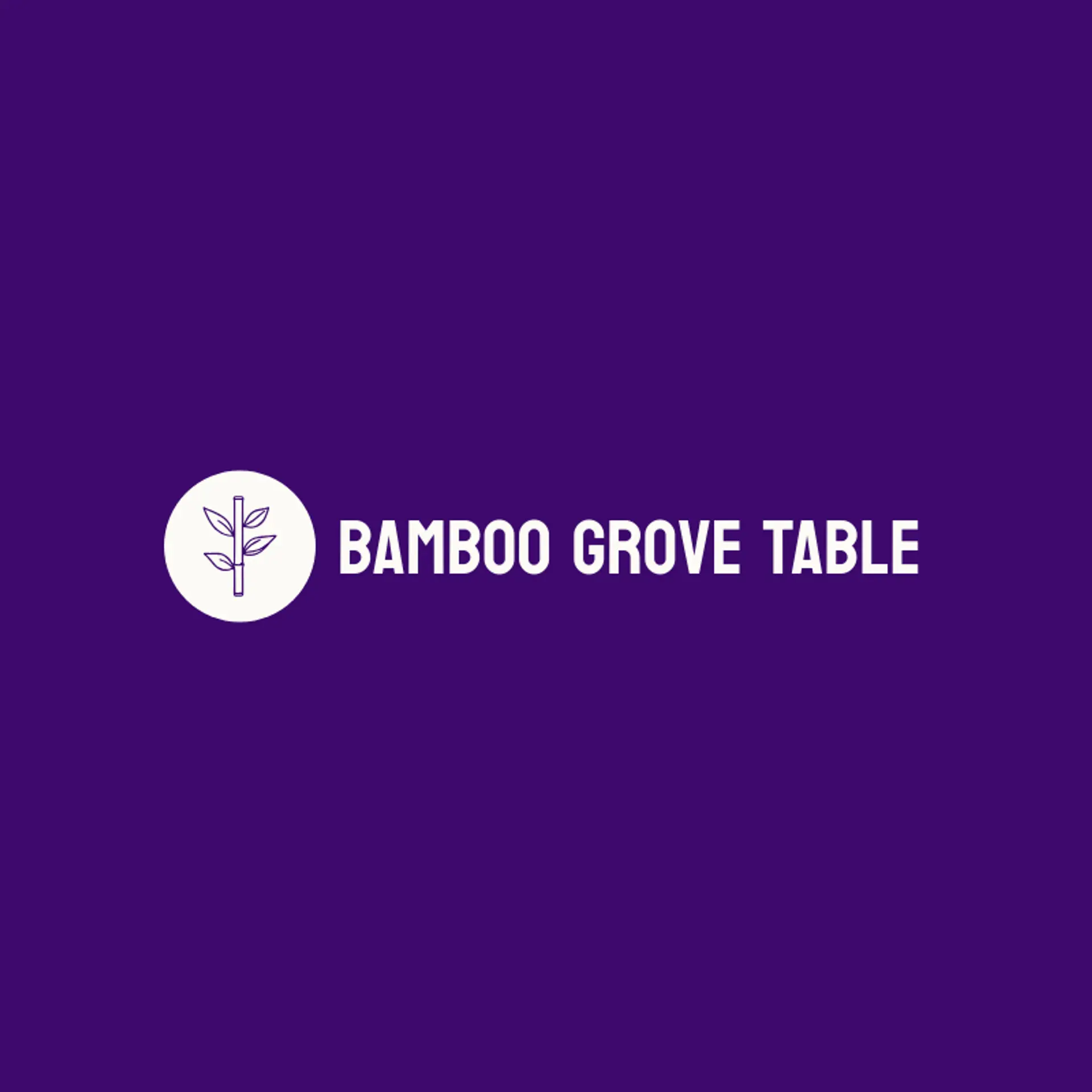 Bamboo Grove Table logo for chinese