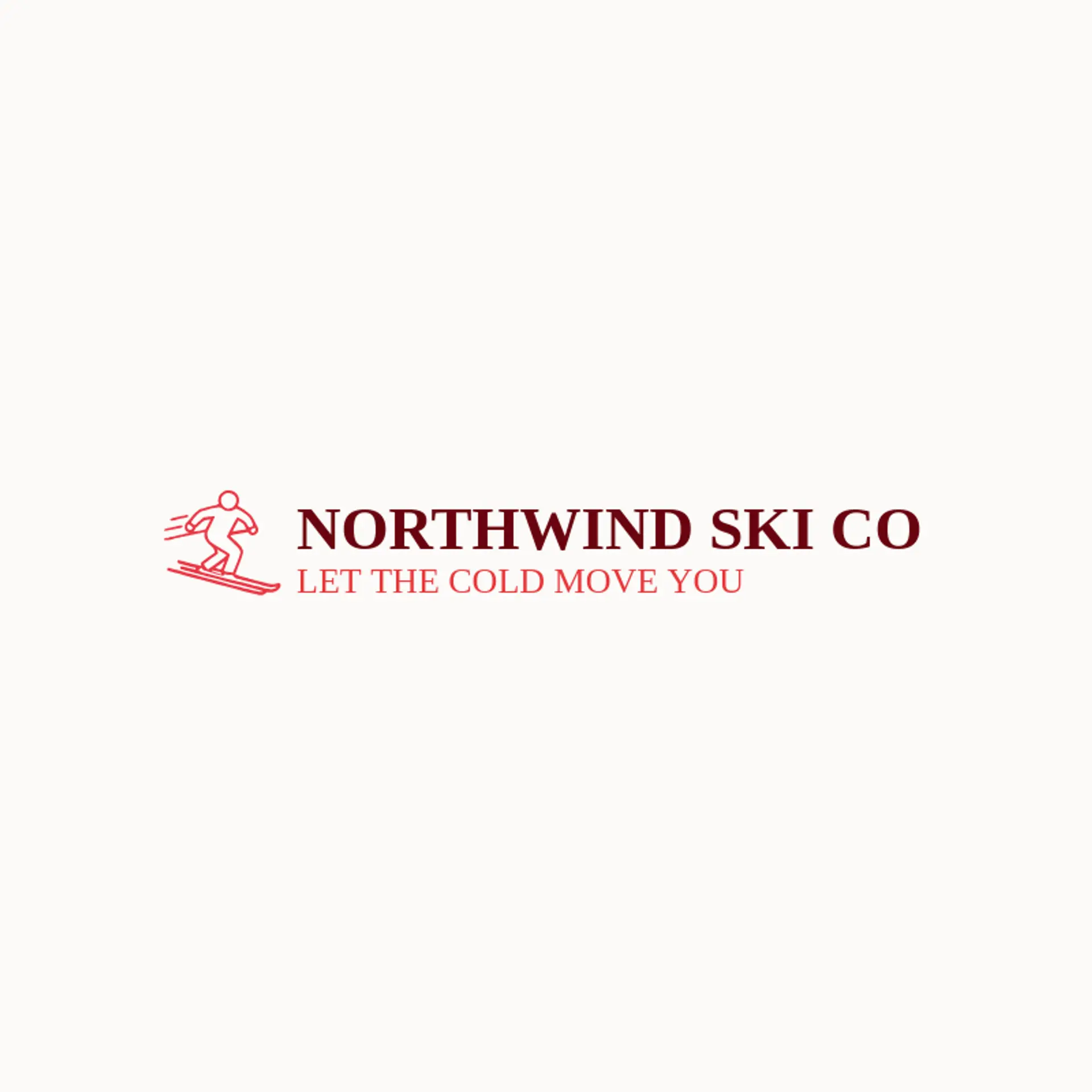 Northwind Ski Co logo for skiing