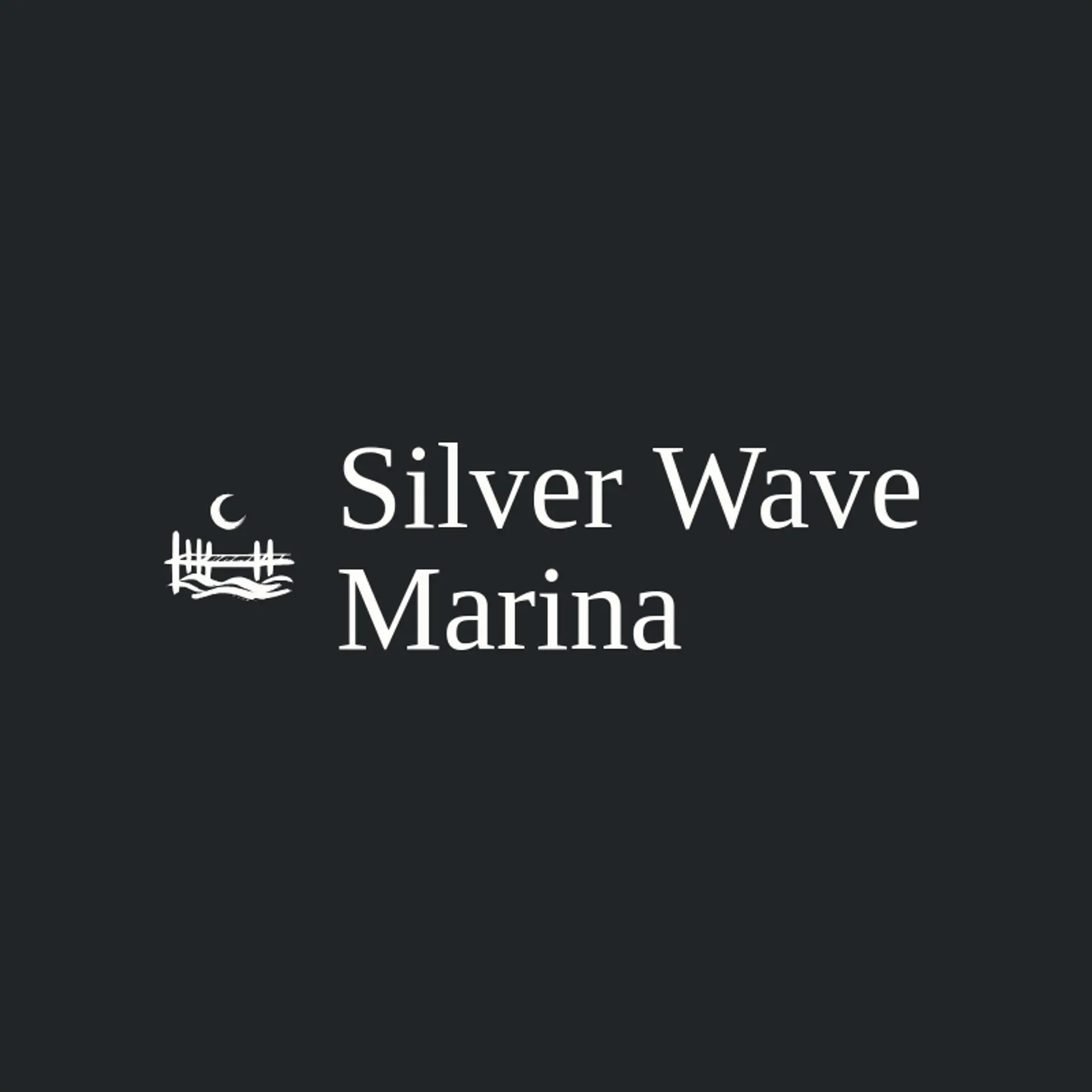Silver Wave Marina logo for harbor