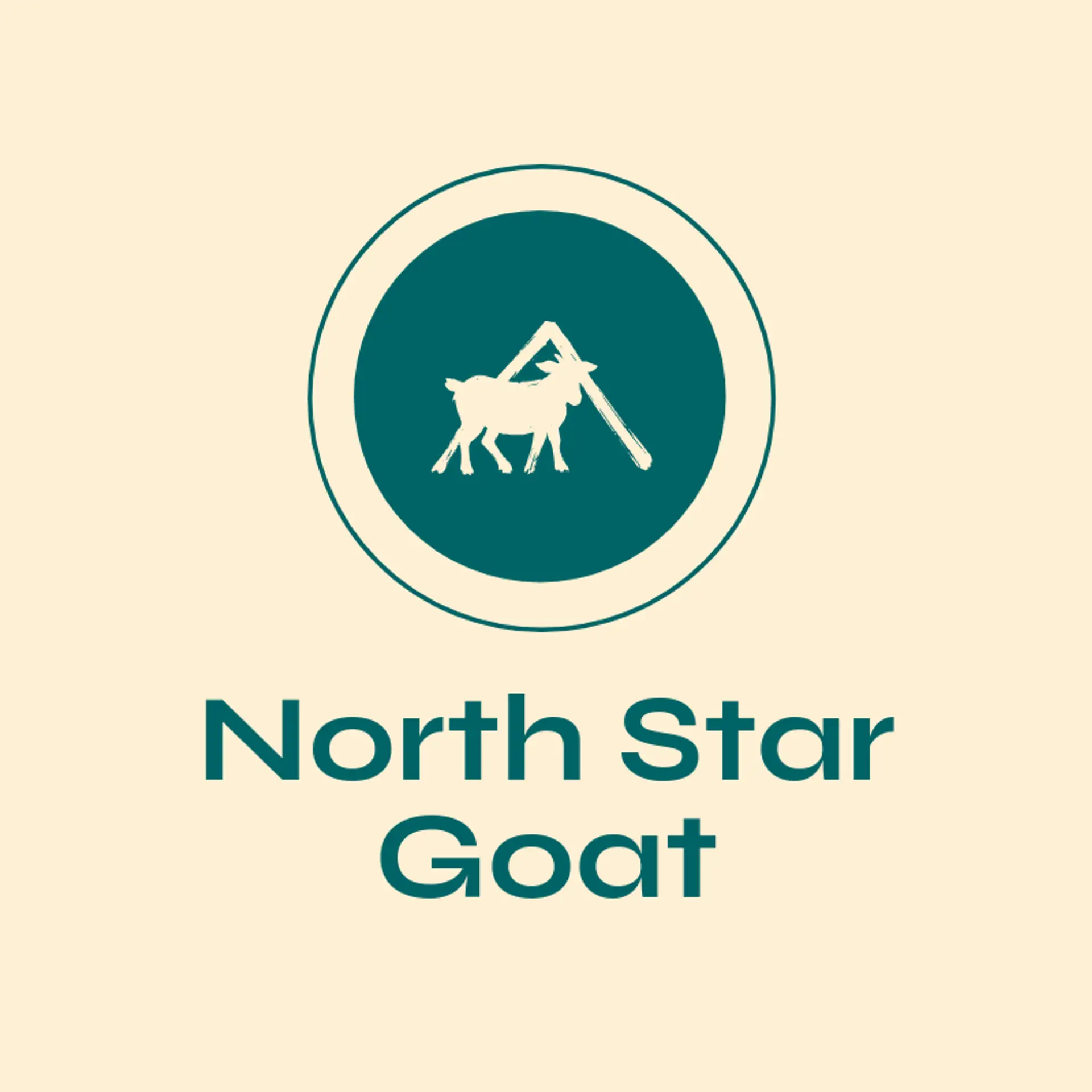 North Star Goat logo for goat