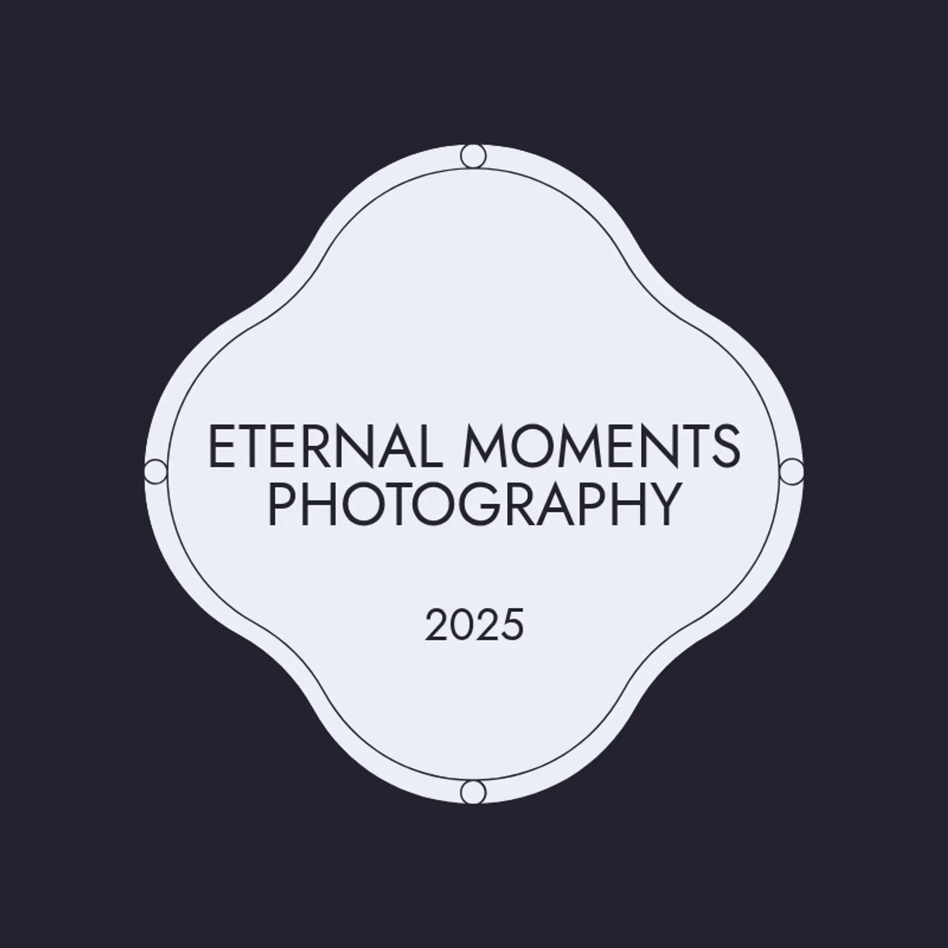 Eternal Moments Photography logo for wedding photographer