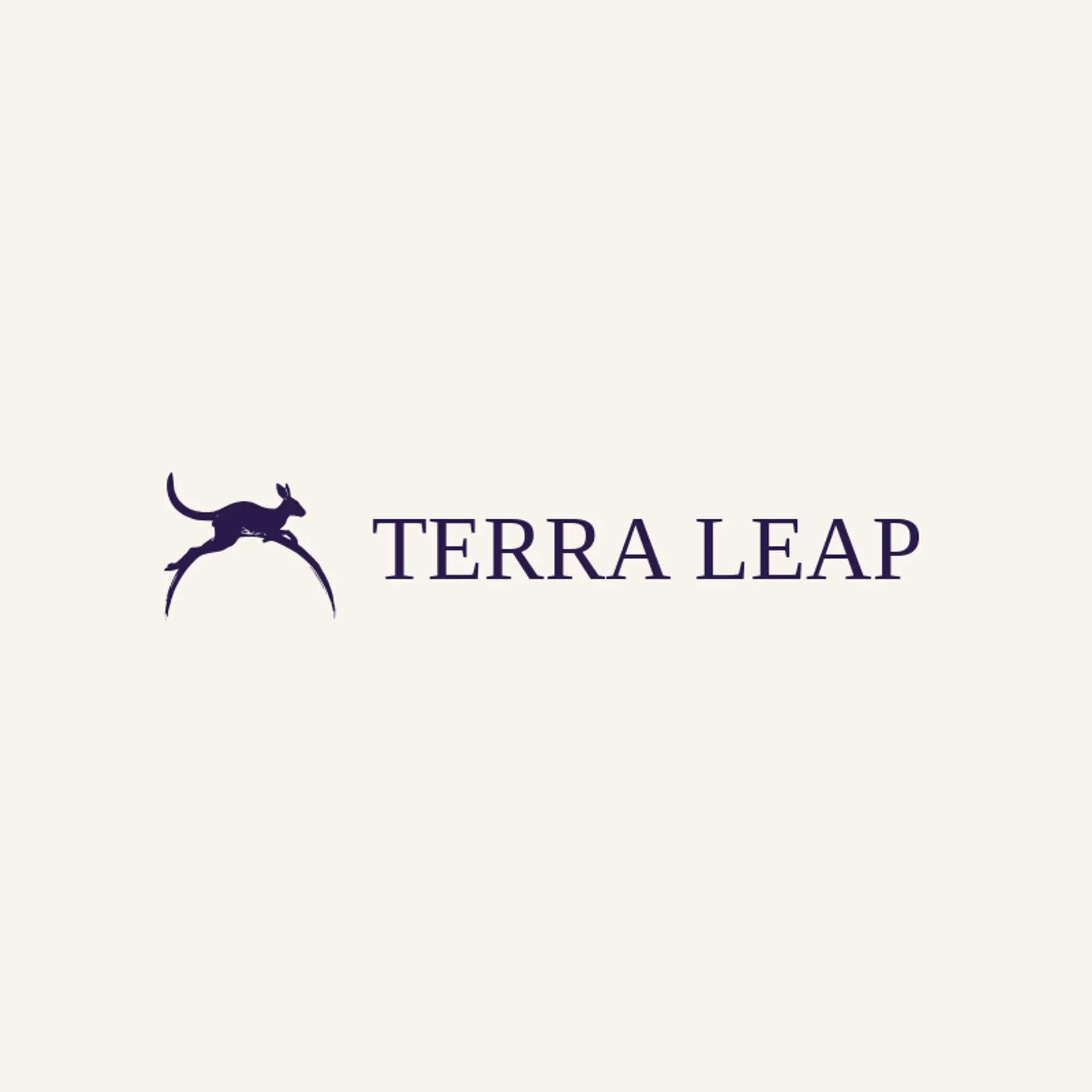 Terra Leap logo for kangaroo