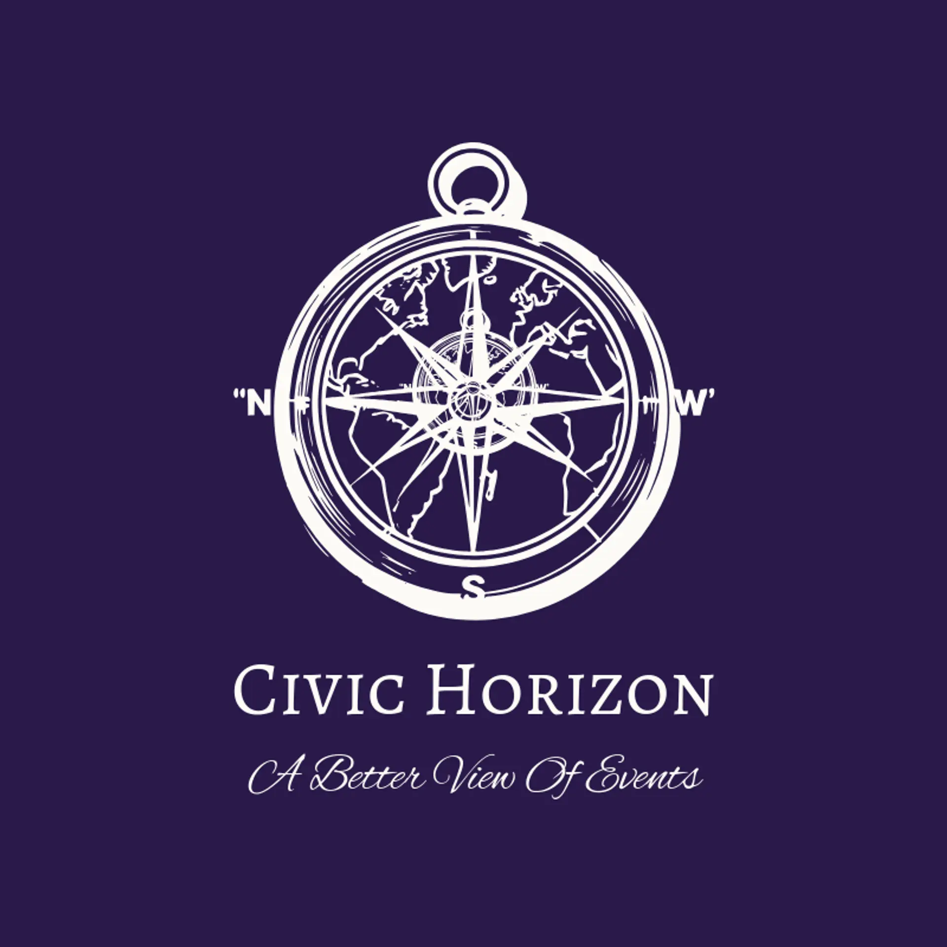 Civic Horizon logo for news channel