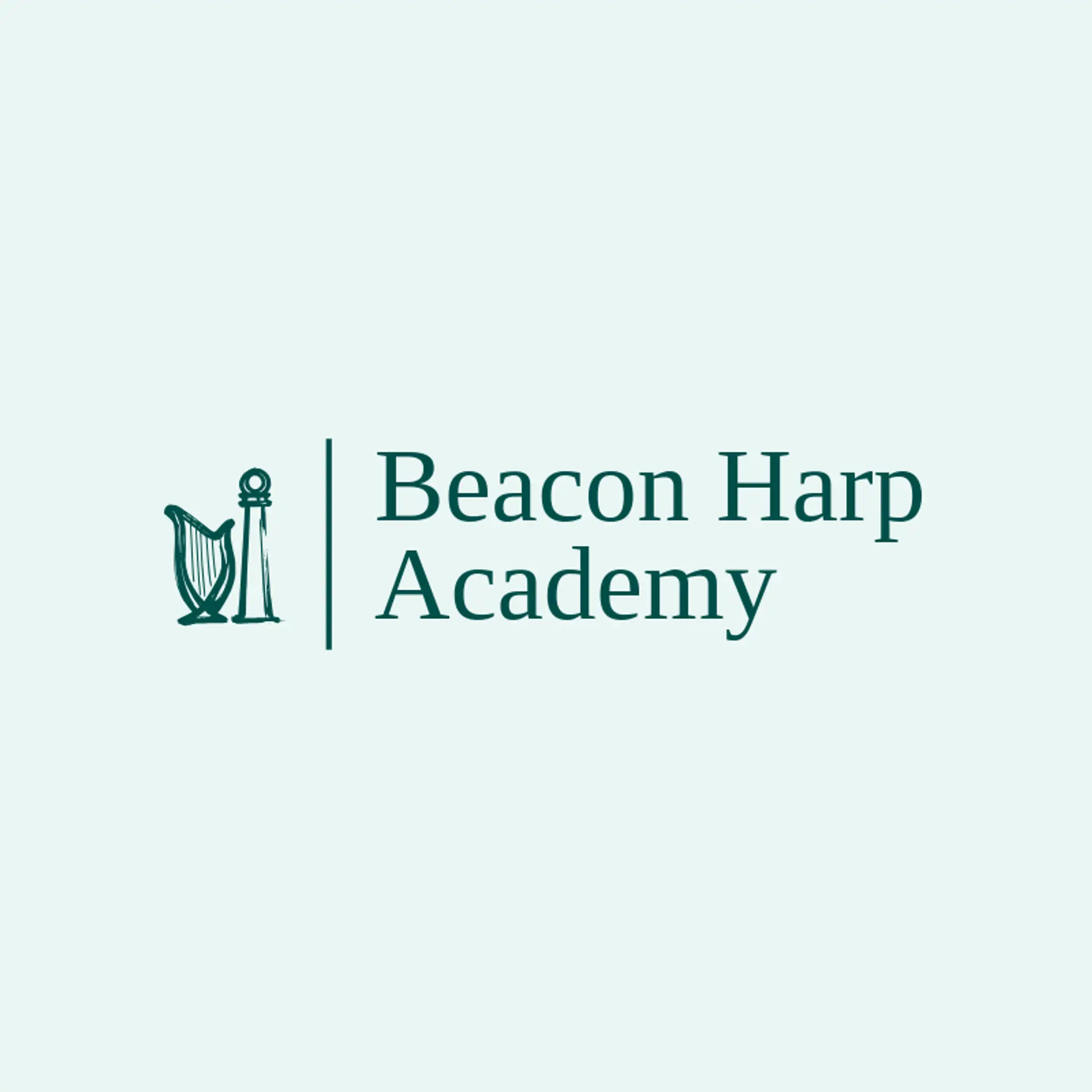 Beacon Harp Academy logo for harp