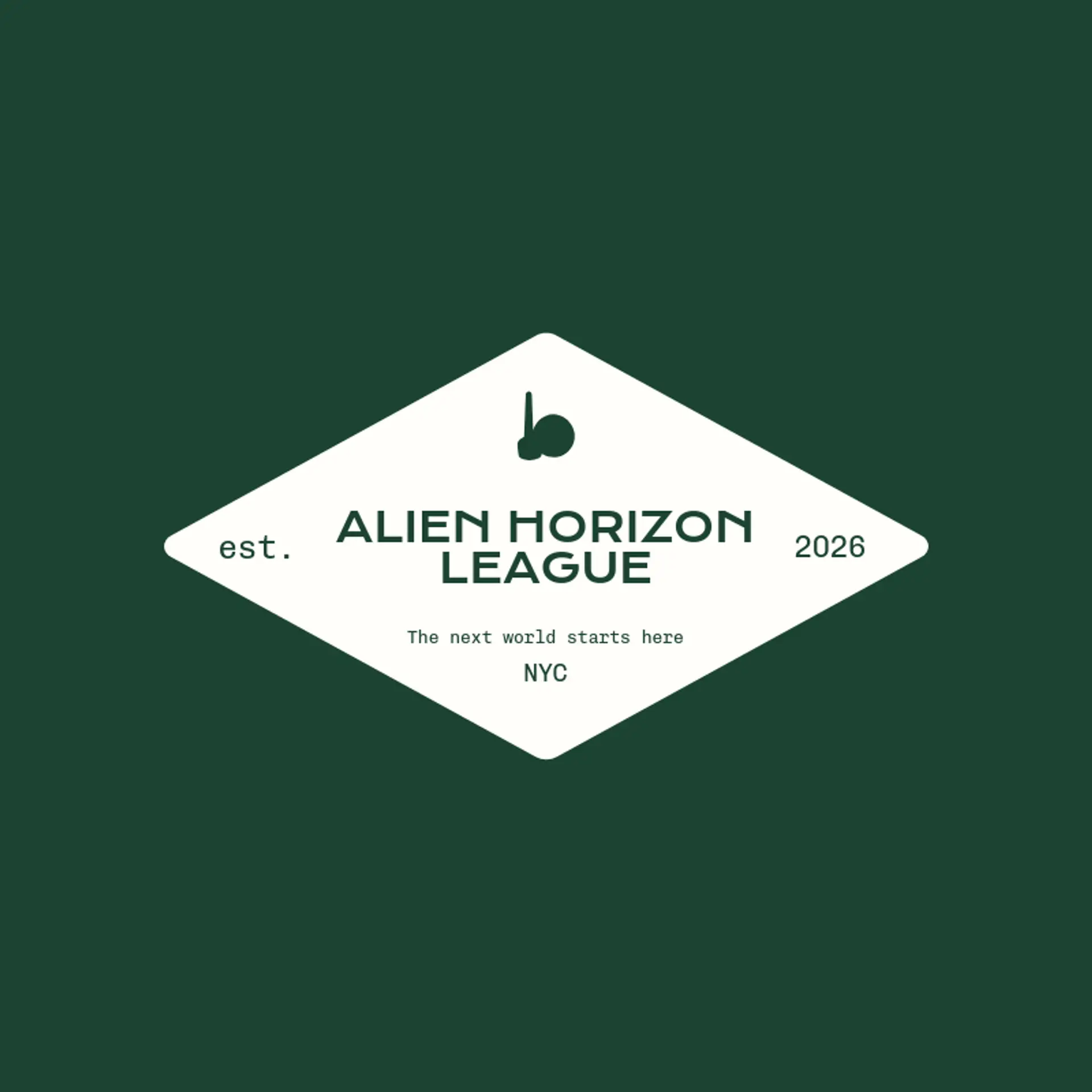 Alien Horizon League logo for alien