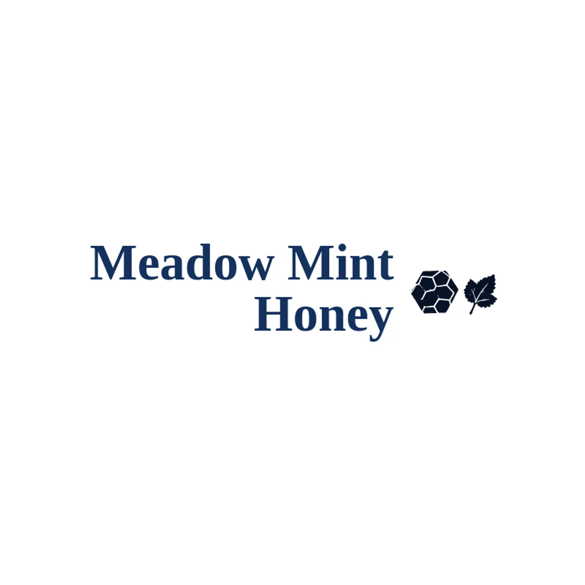 Meadow Mint Honey logo for honeycomb