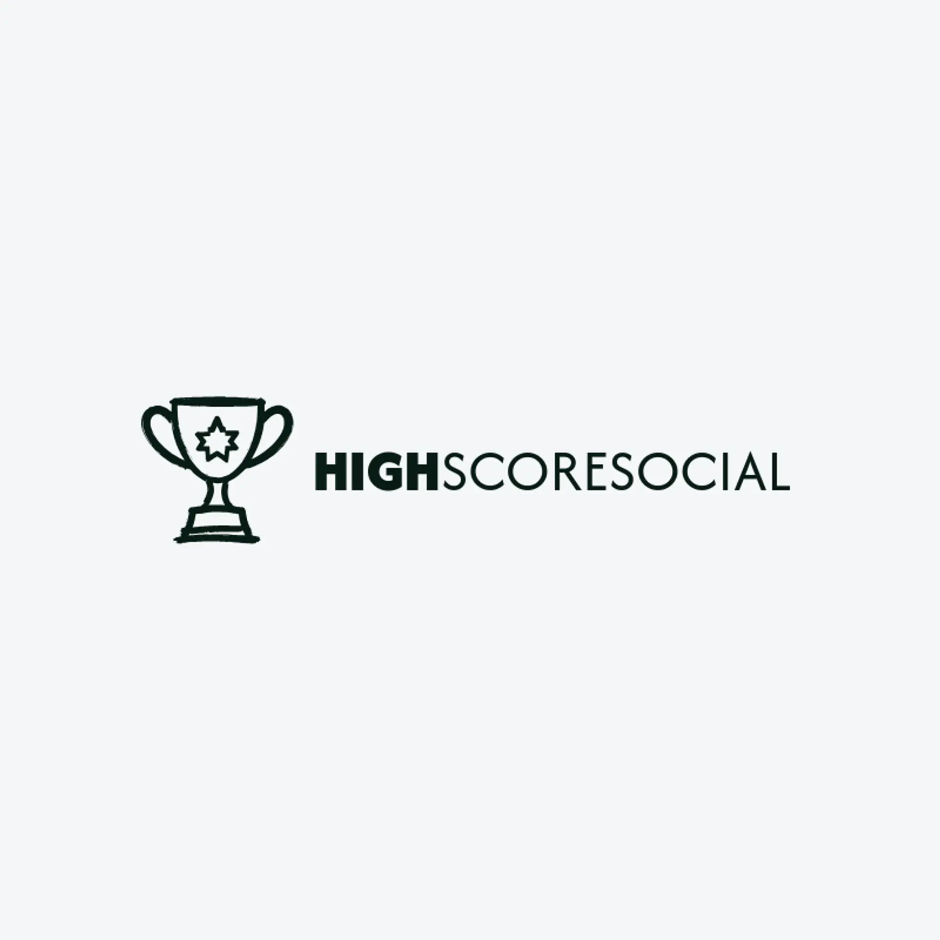 High Score Social logo for gamer