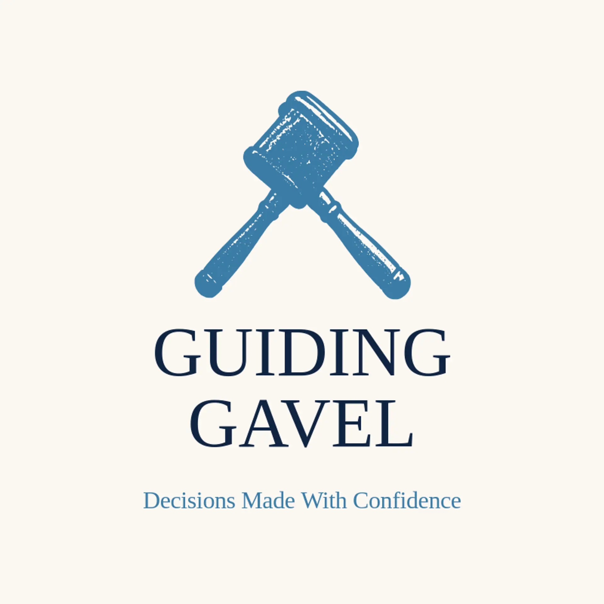 Guiding Gavel logo for legal