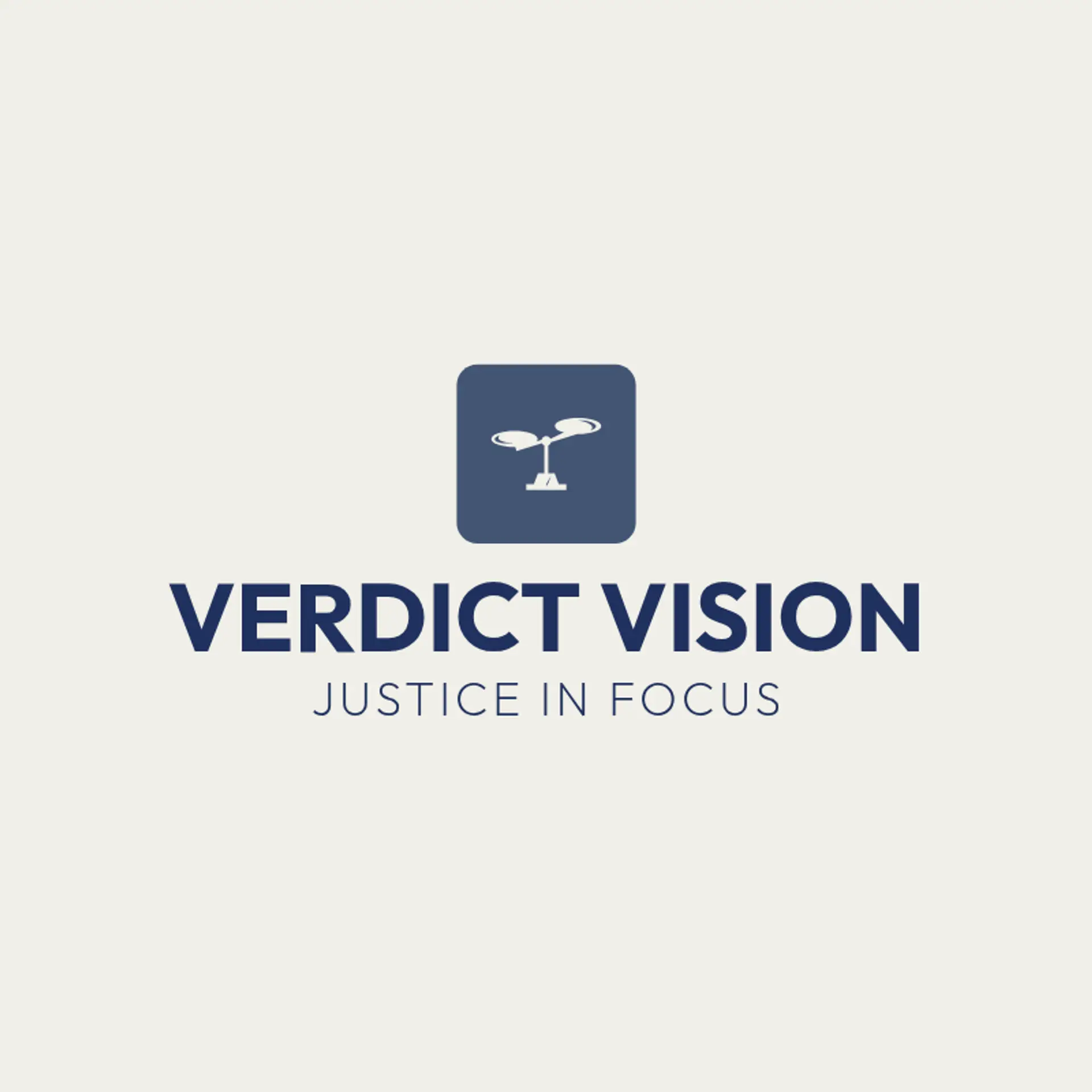 Verdict Vision logo for law