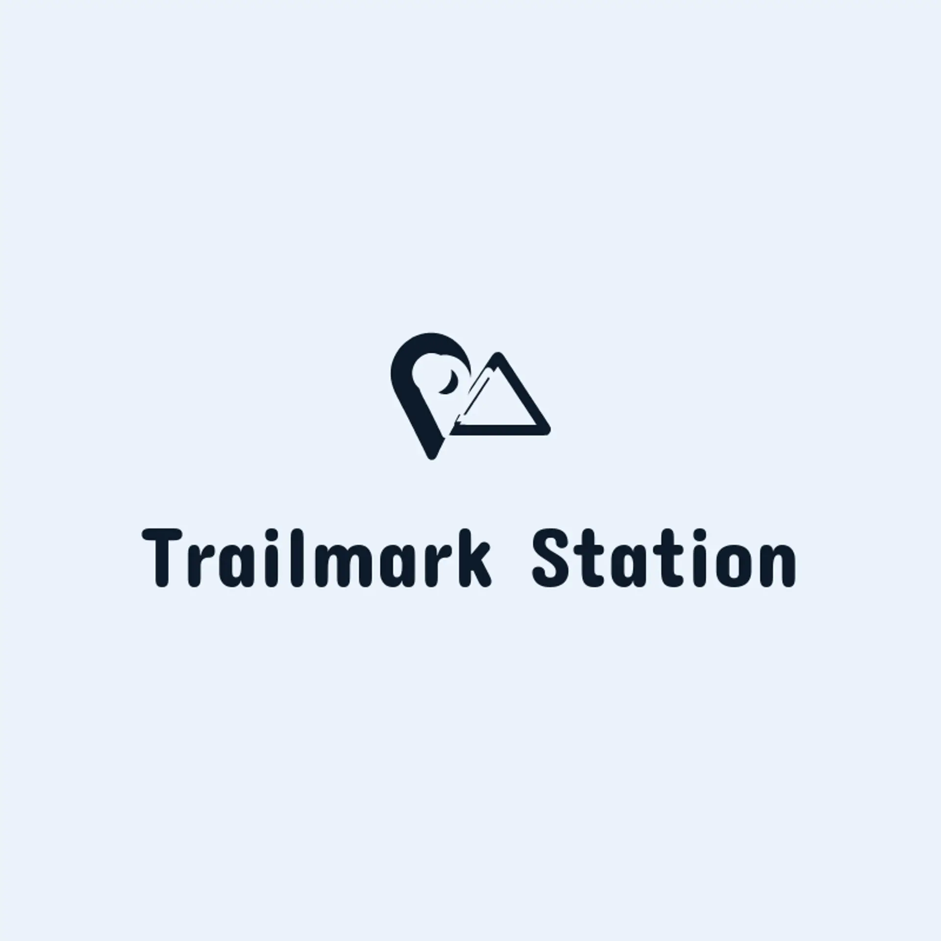 Trailmark Station logo for gas station