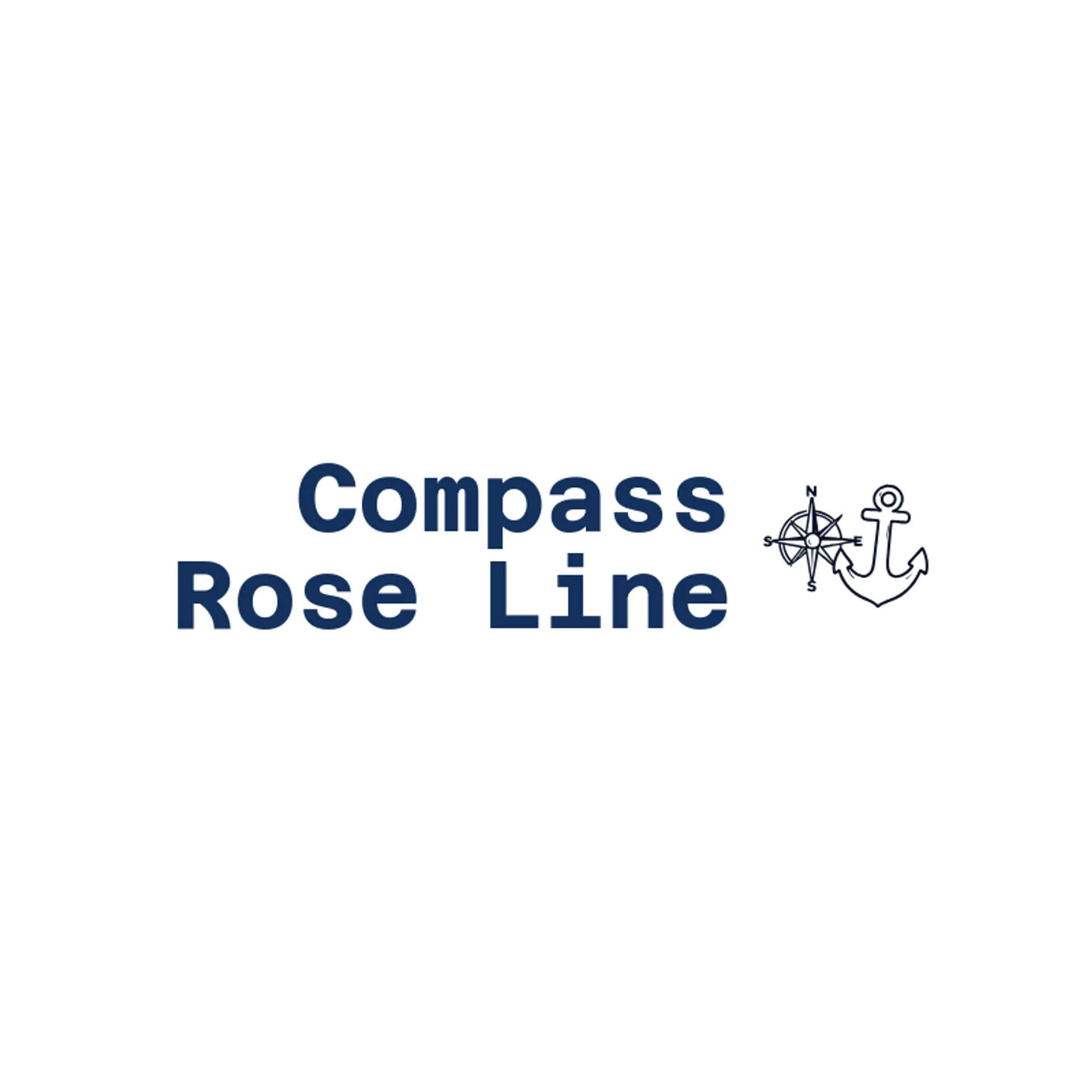 Compass Rose Line logo for cruise