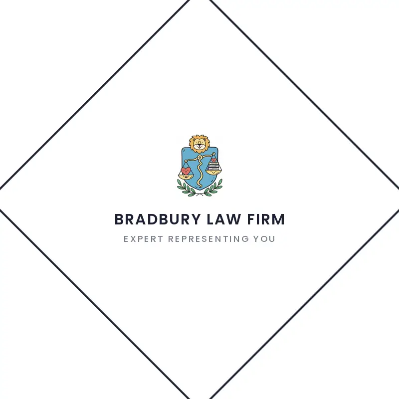 Scales inside a family crest, a name partner law firm logo in a playful style