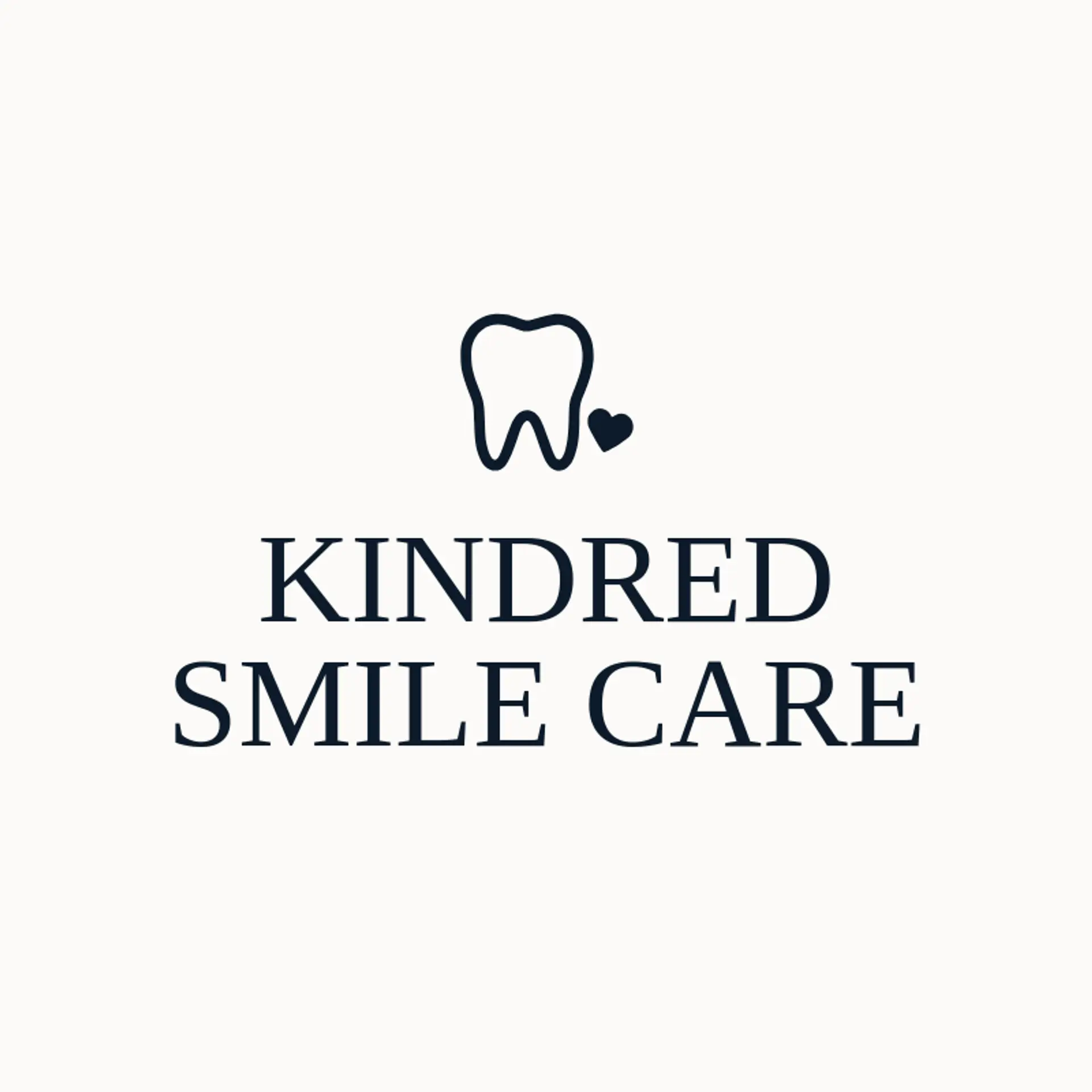 Kindred Smile Care logo for dentistry