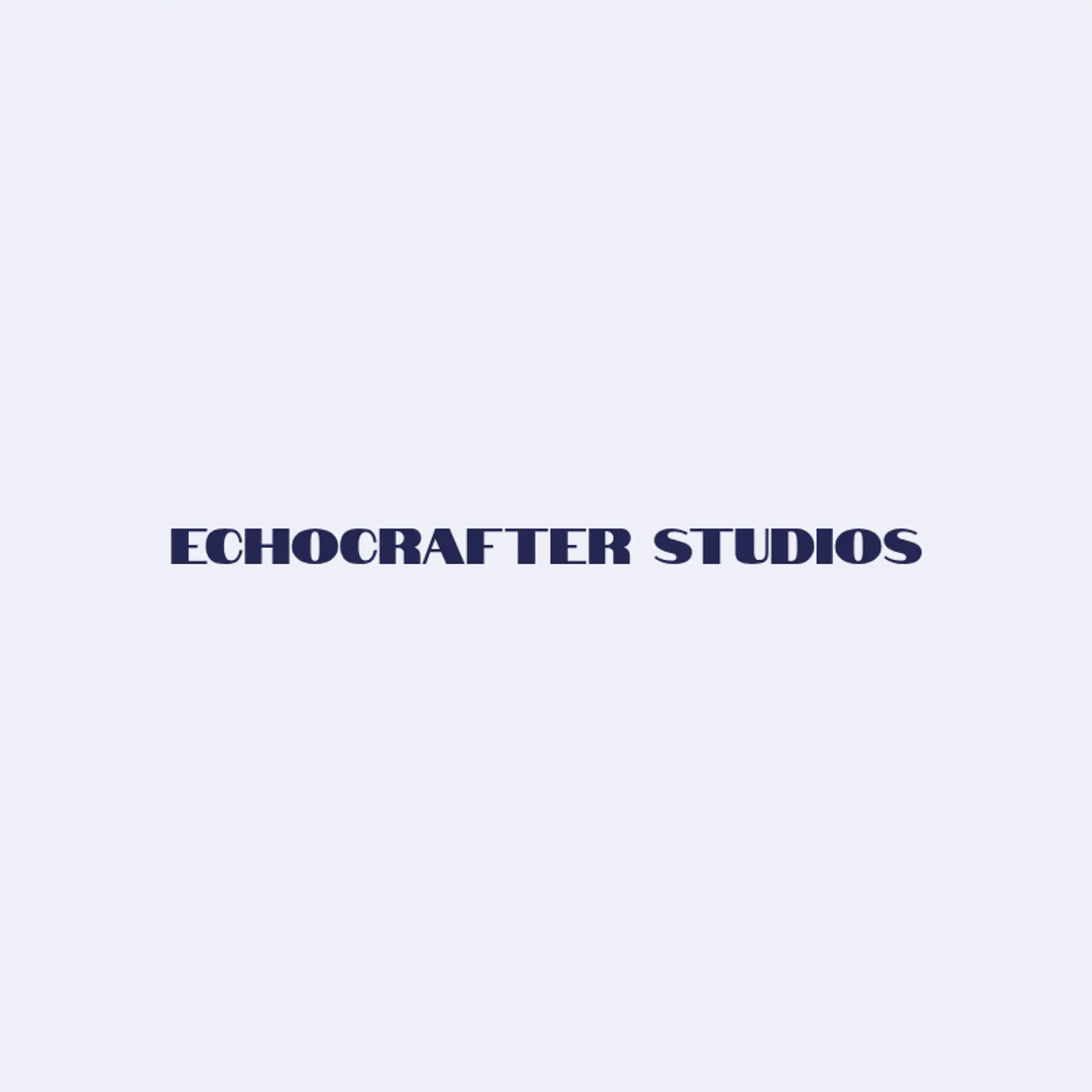 EchoCrafter Studios logo for music producer