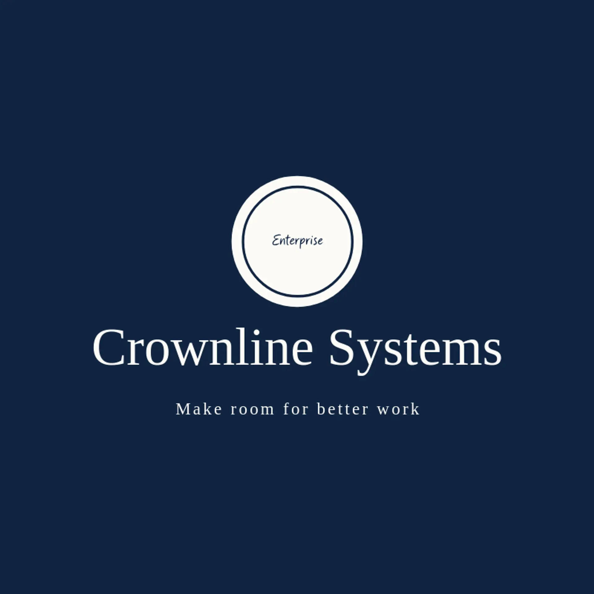 Crownline Systems logo for enterprise