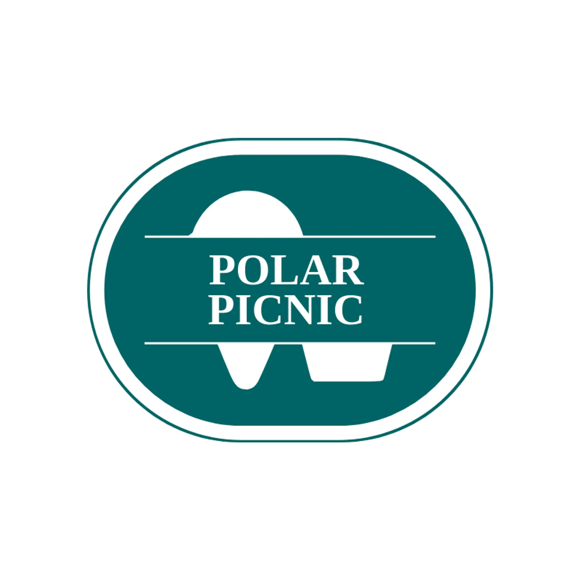 Polar Picnic logo for snow cone