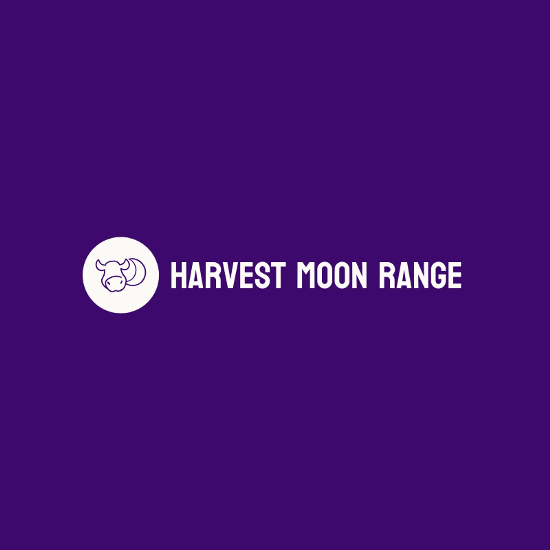 Harvest Moon Range logo for ranch
