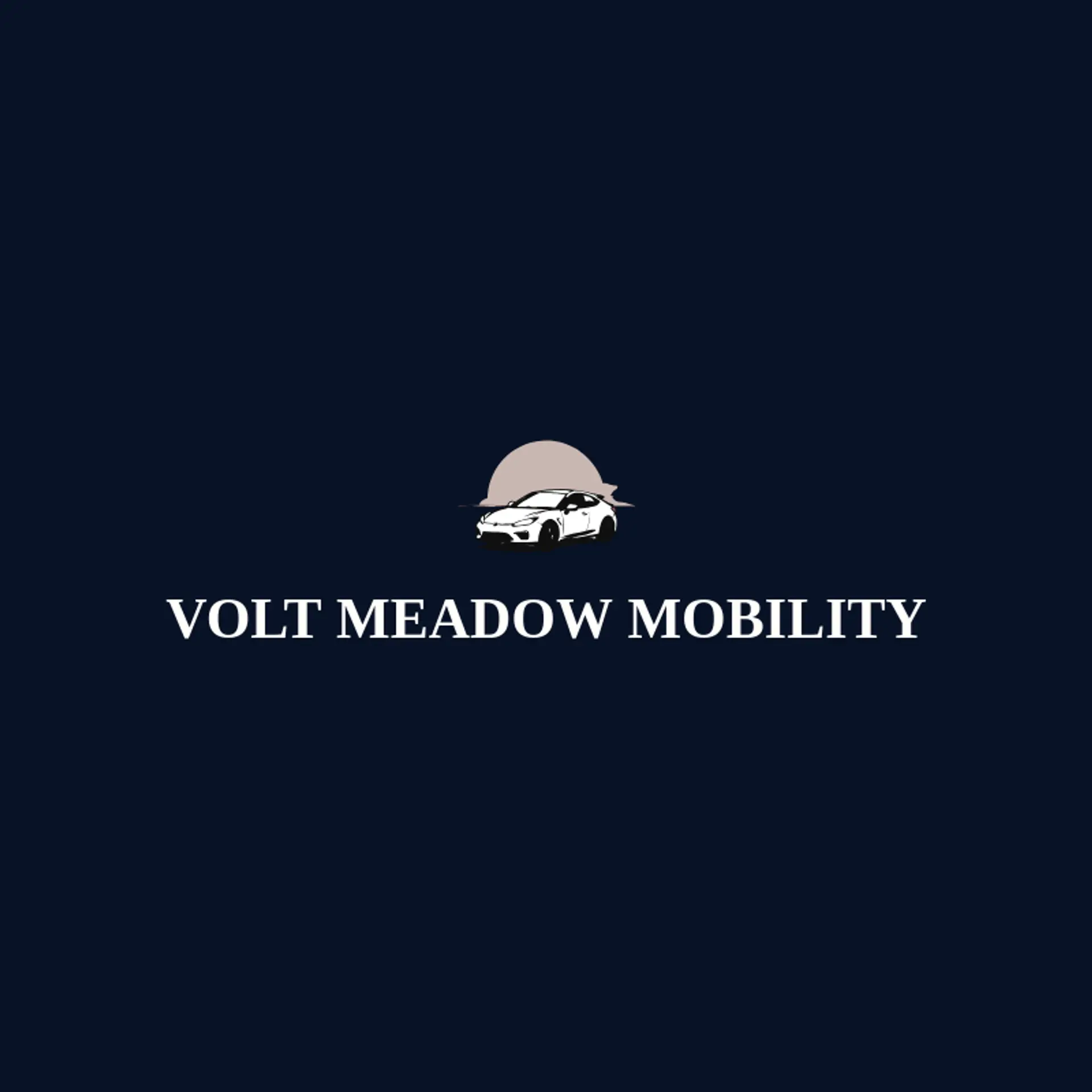 Volt Meadow Mobility logo for electric car