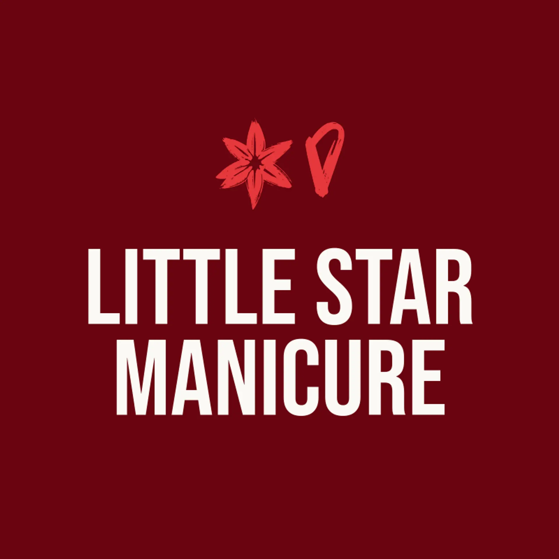 Little Star Manicure logo for nail