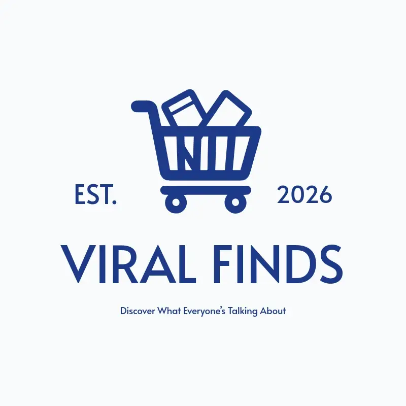 The TikTok name Viral Finds as a branded logo with a single color icon
