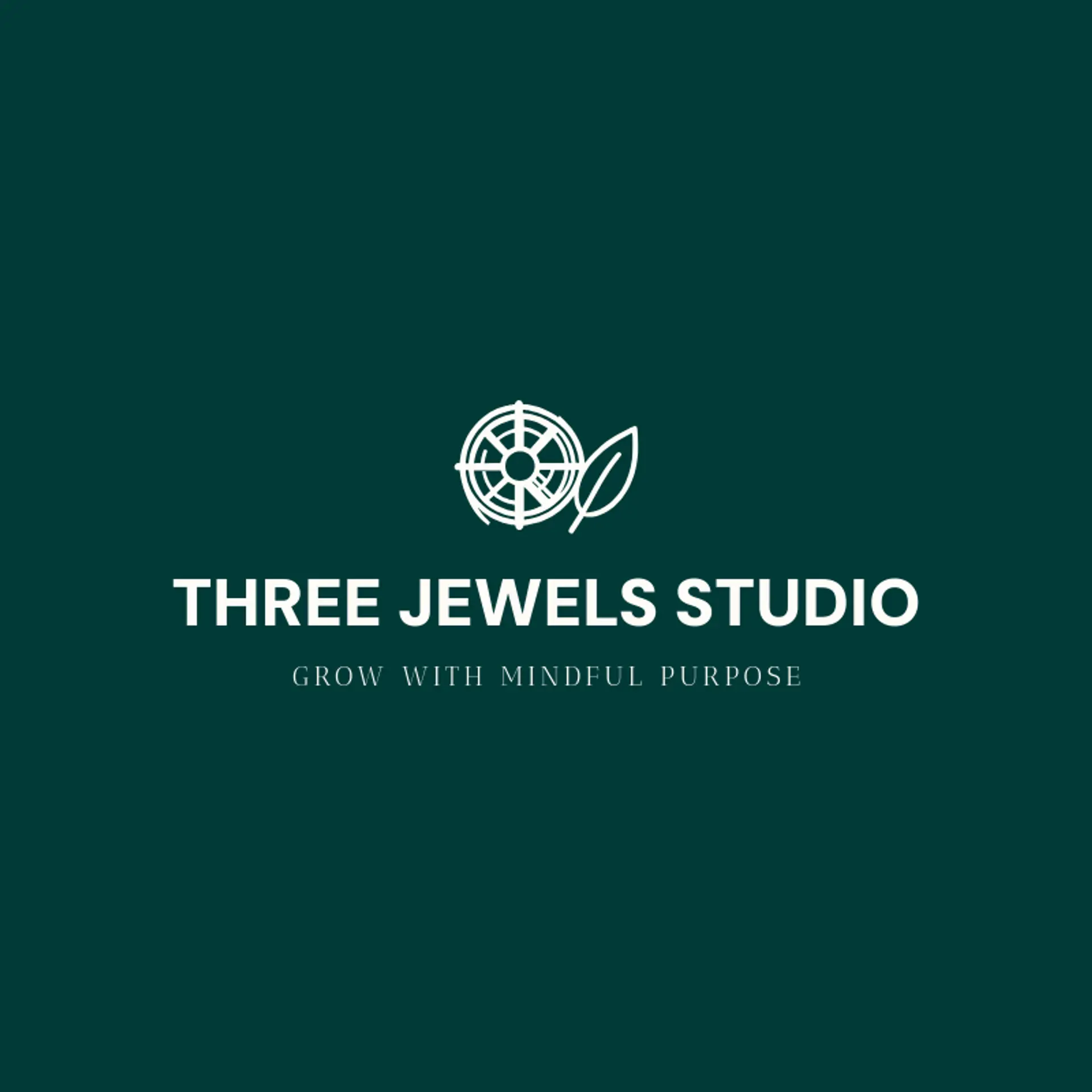 Three Jewels Studio logo for jainism