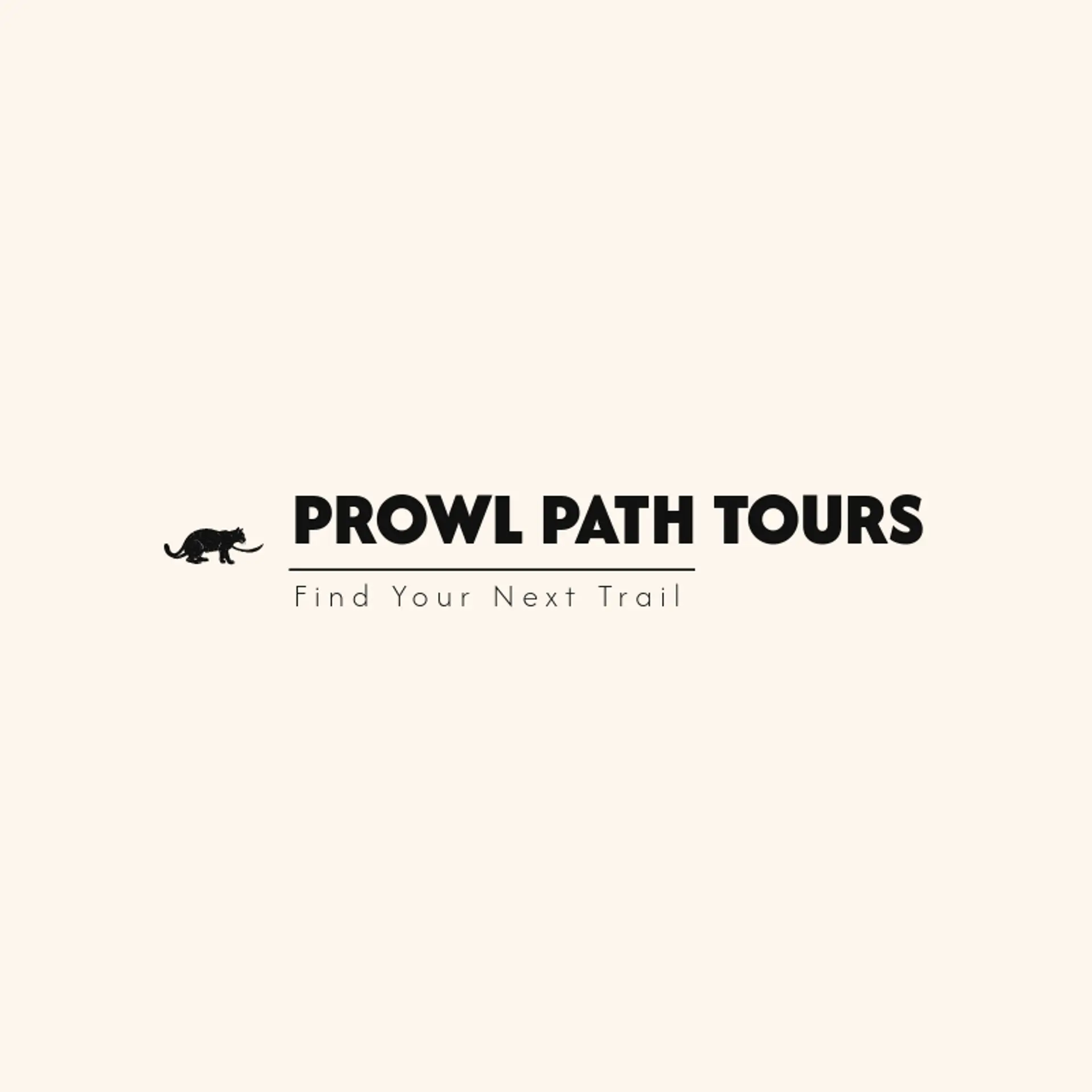 Prowl Path Tours logo for wildcat