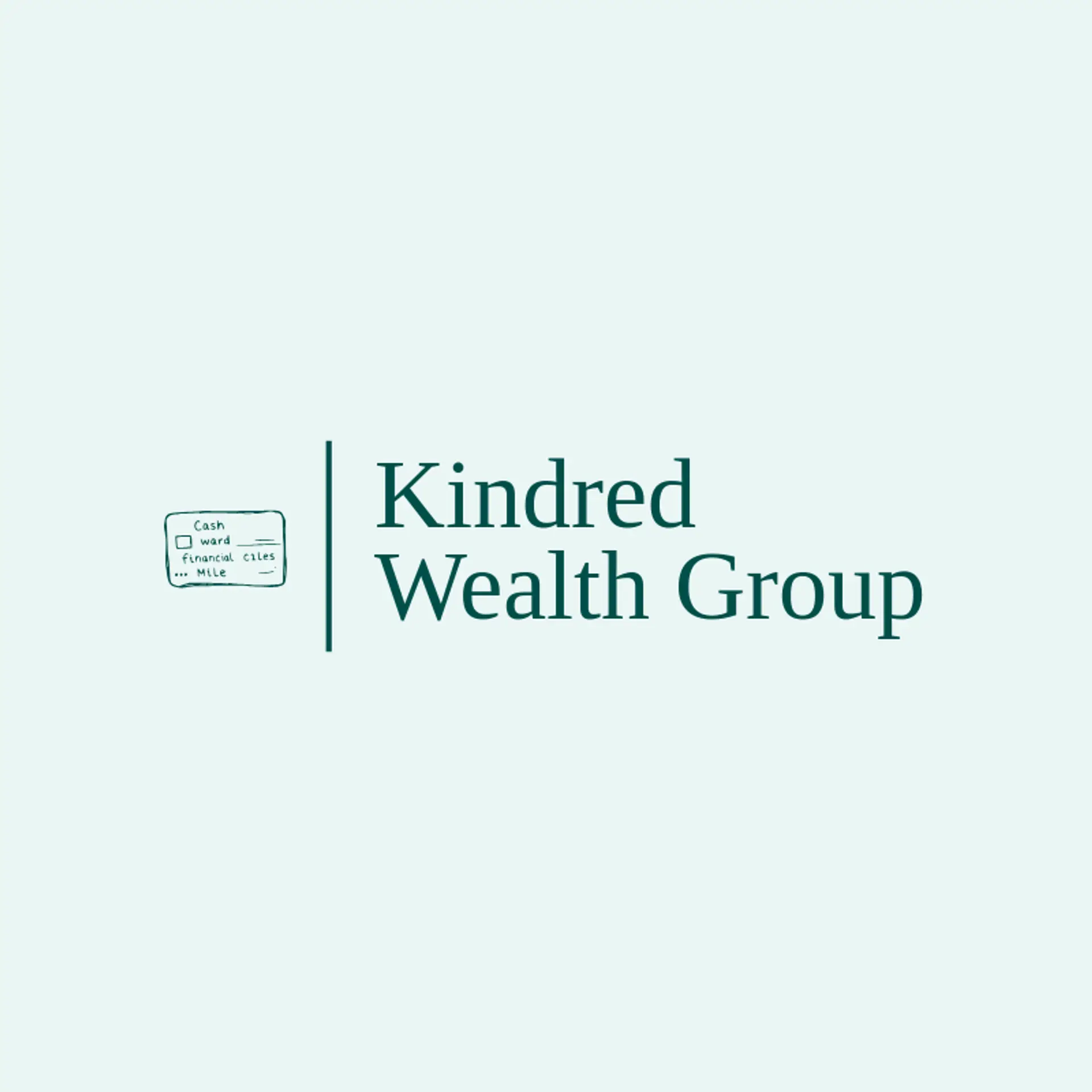 Kindred Wealth Group logo for financial
