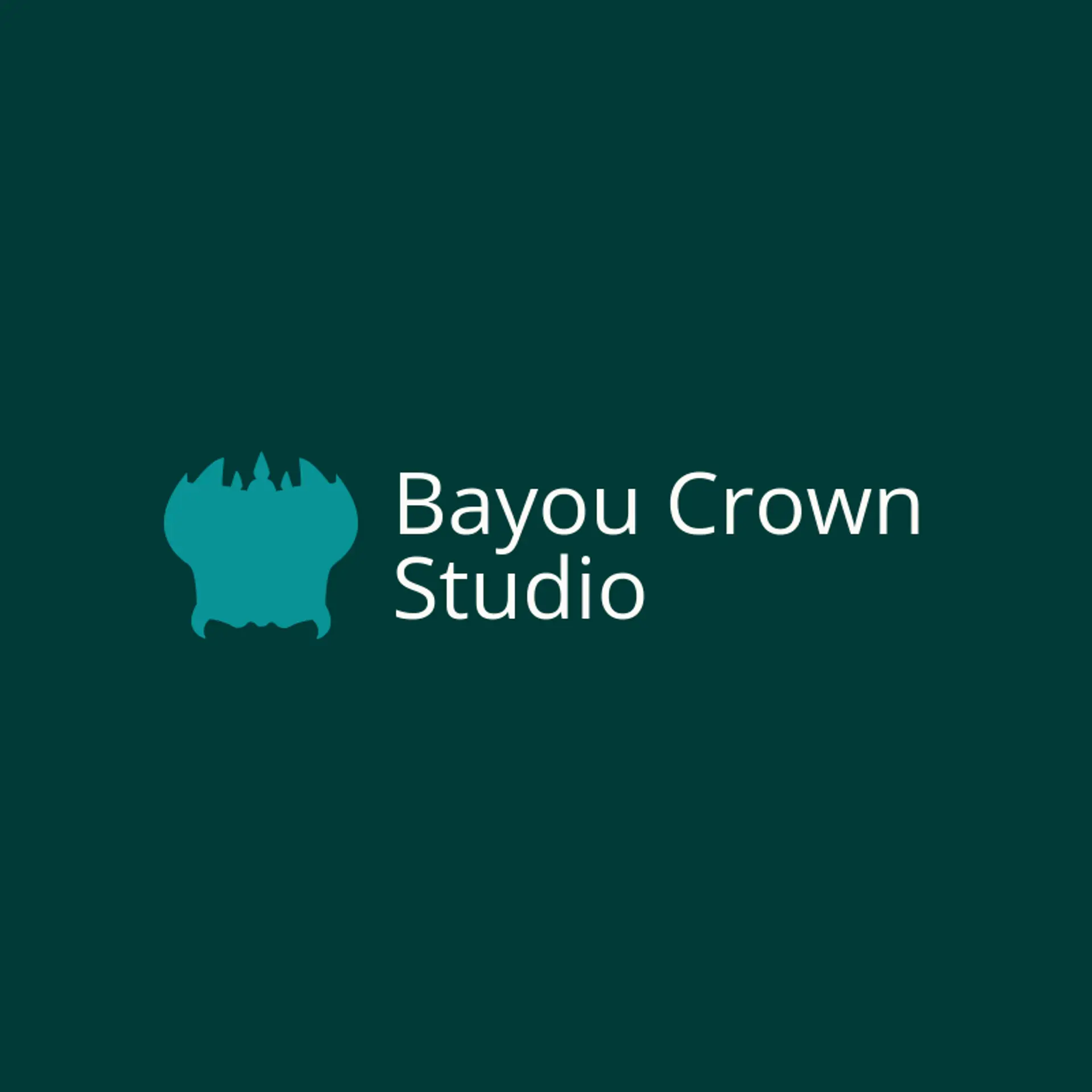 Bayou Crown Studio logo for mardi gras
