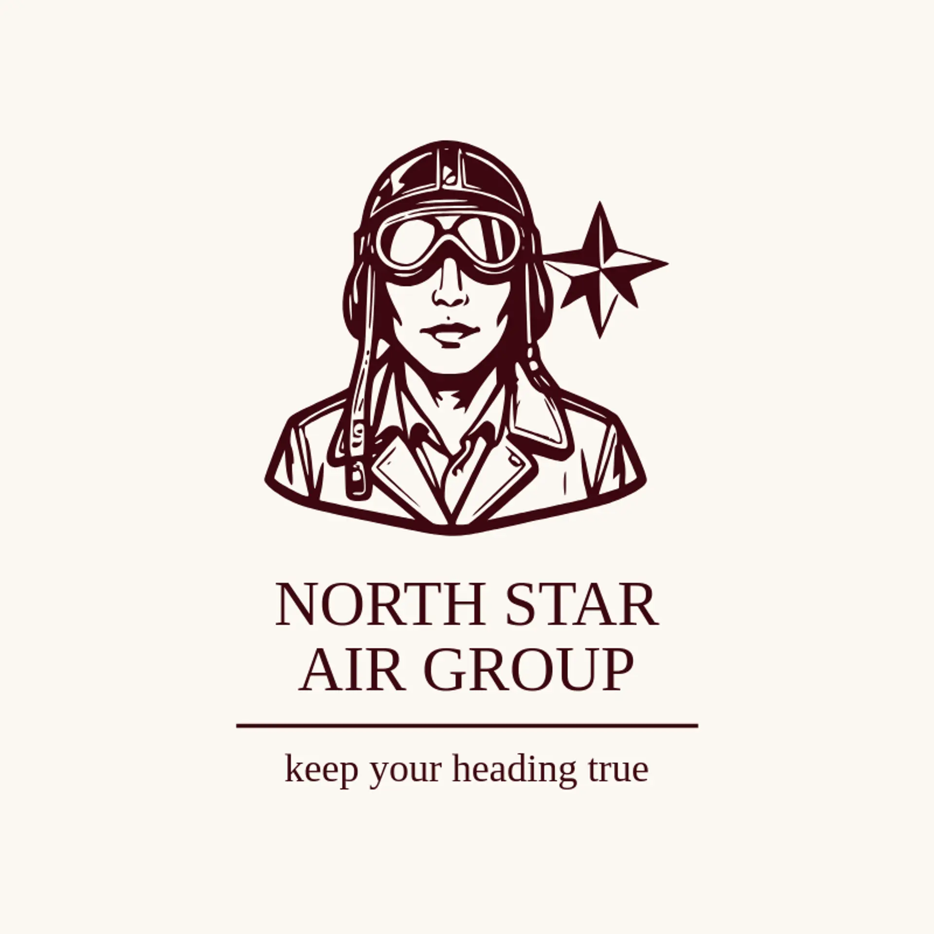 North Star Air Group logo for aviator