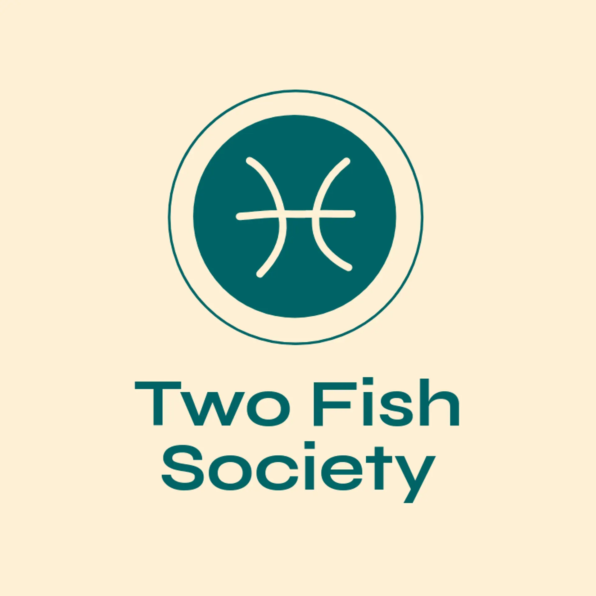 Two Fish Society logo for pisces