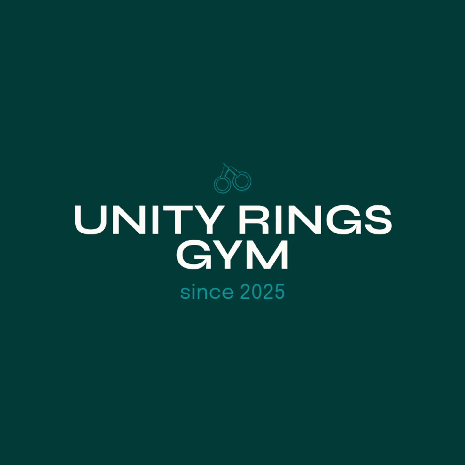 Unity Rings Gym logo for gymnastics