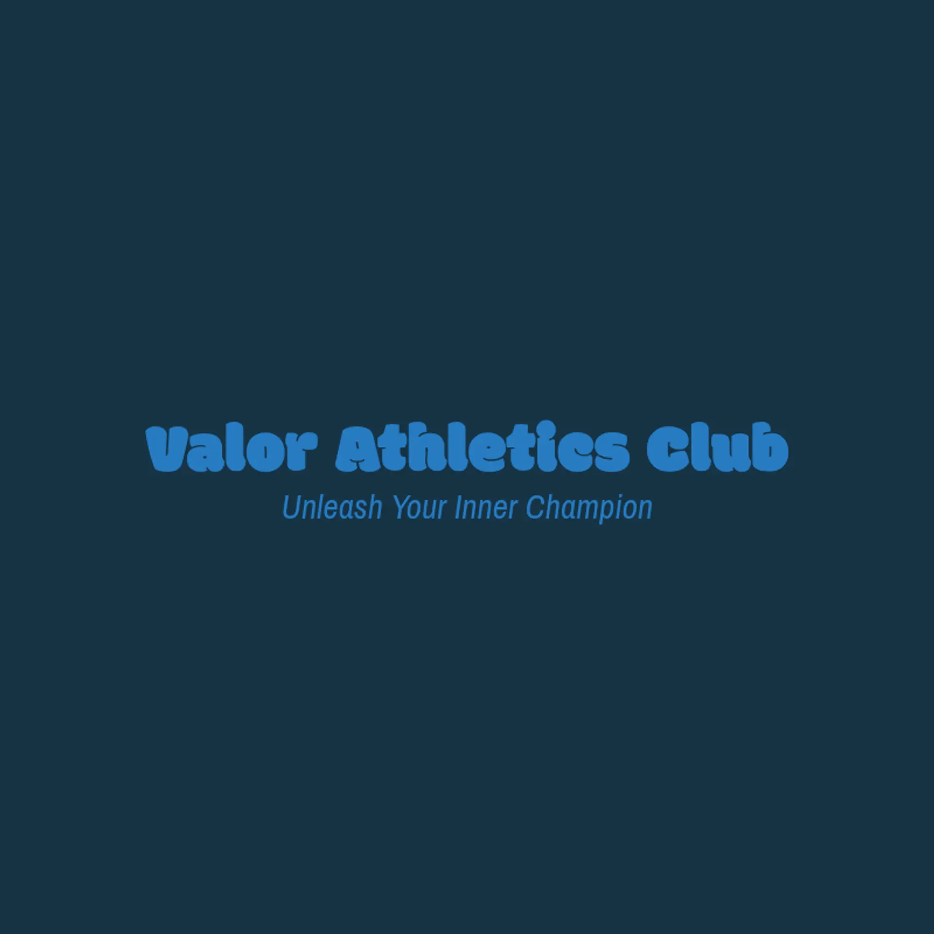 PeakPulse Athletics logo for sports club