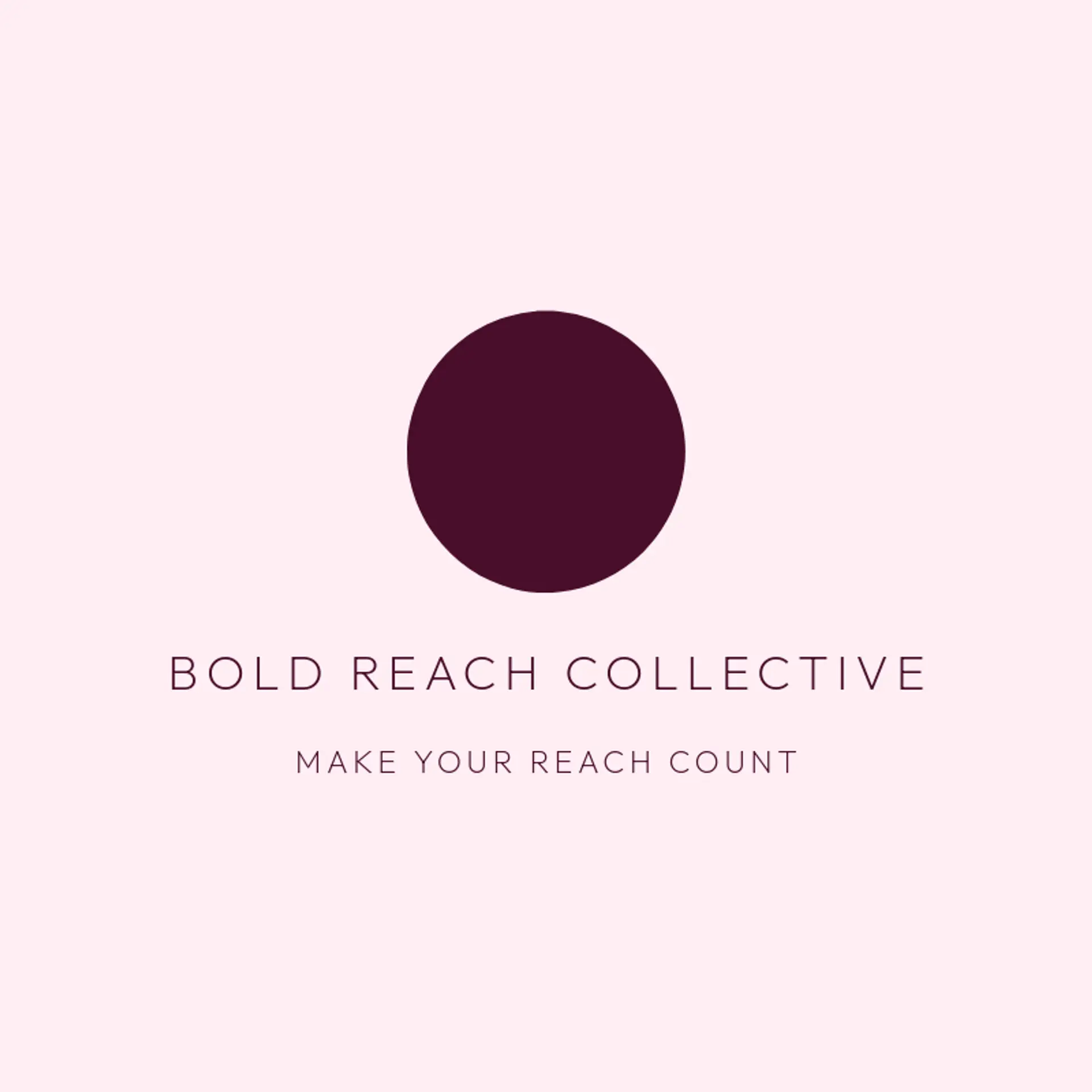 Bold Reach Collective logo for marketing