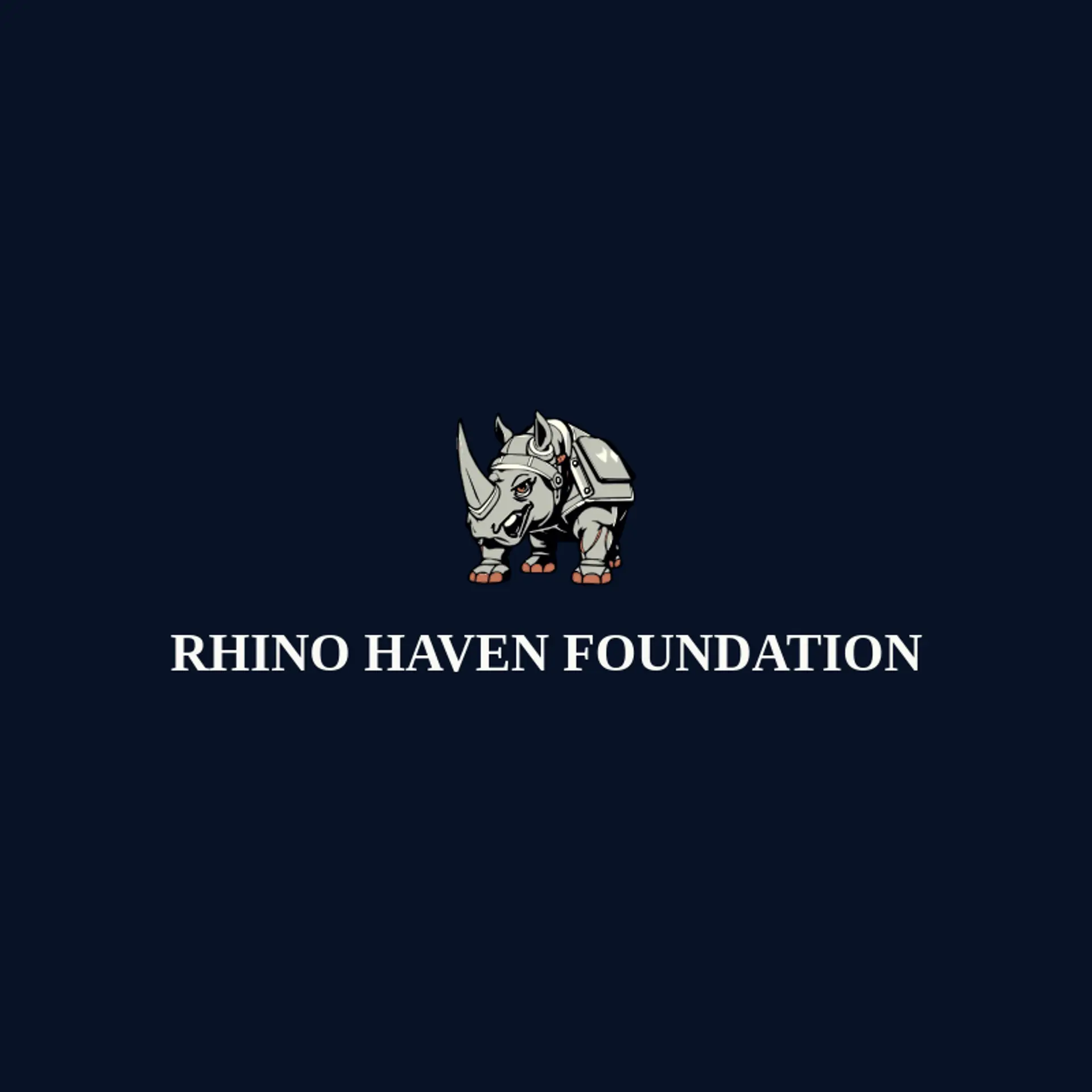 Rhino Haven Foundation logo for rhino